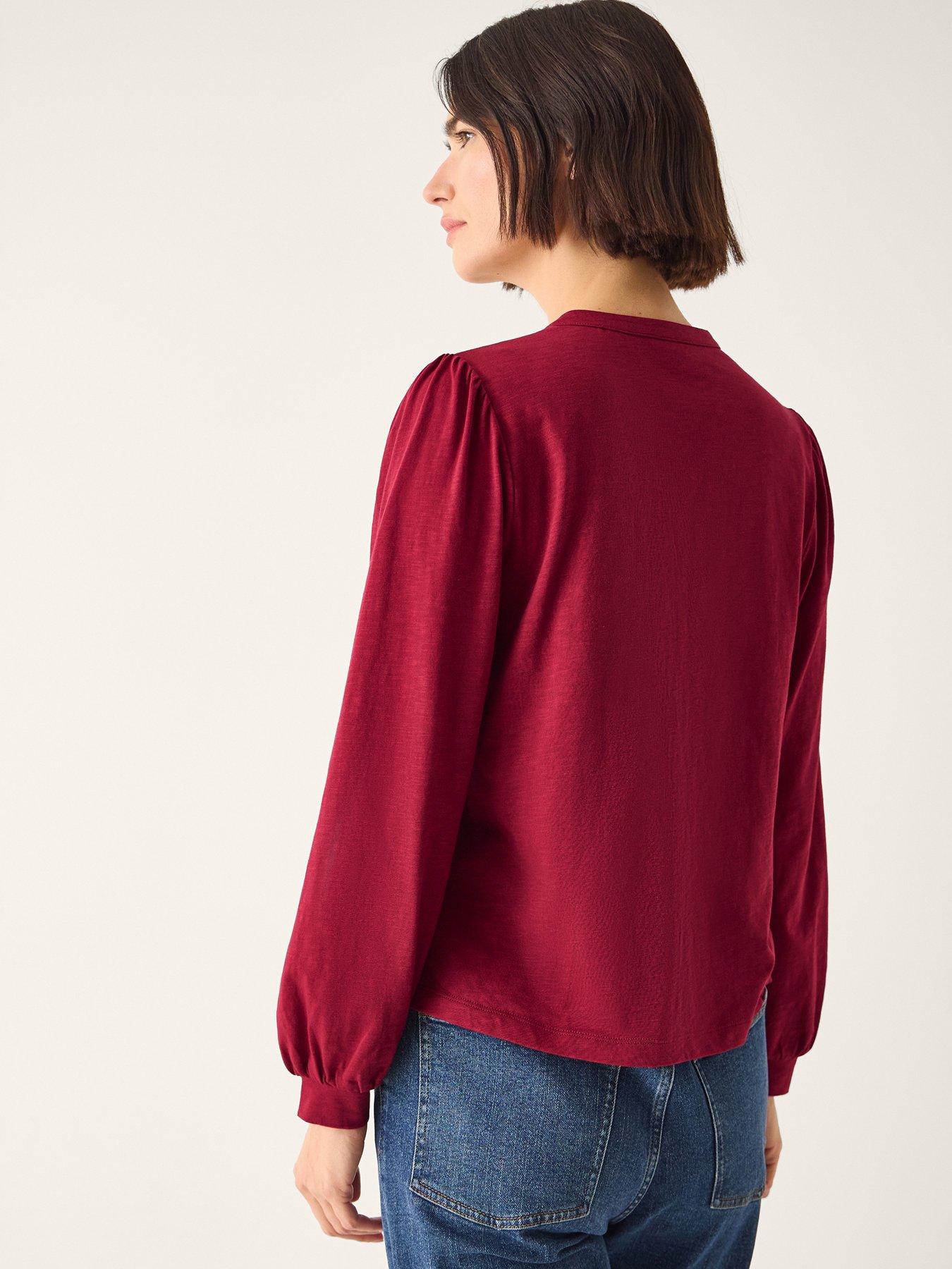 Image 2 of 5 of Monsoon Esme Emb Jersey Top