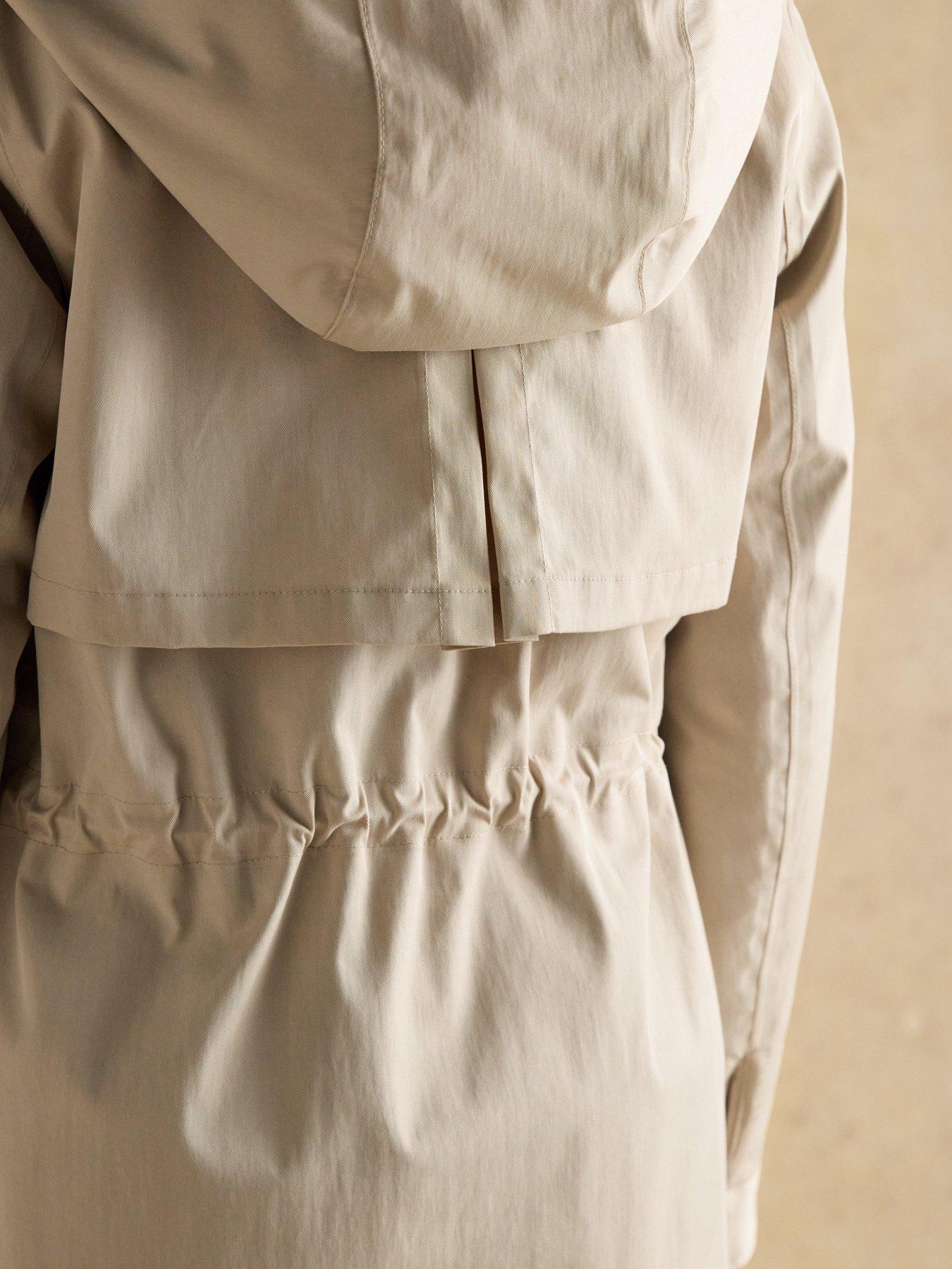 Image 5 of 7 of Joules Portwell Waterproof Raincoat - Beige