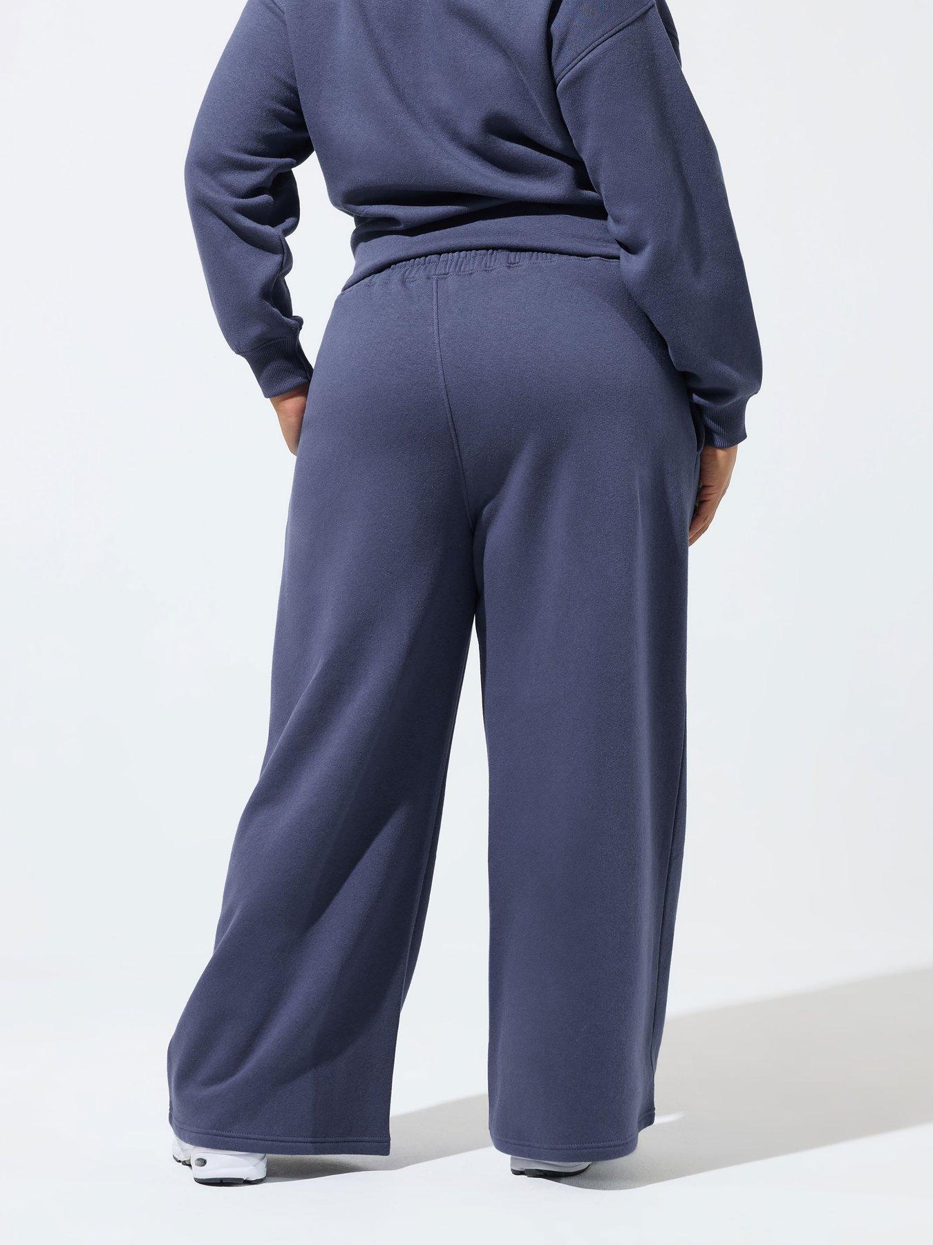 Image 2 of 5 of Yours Curve 'game Day' Embroidered Joggers