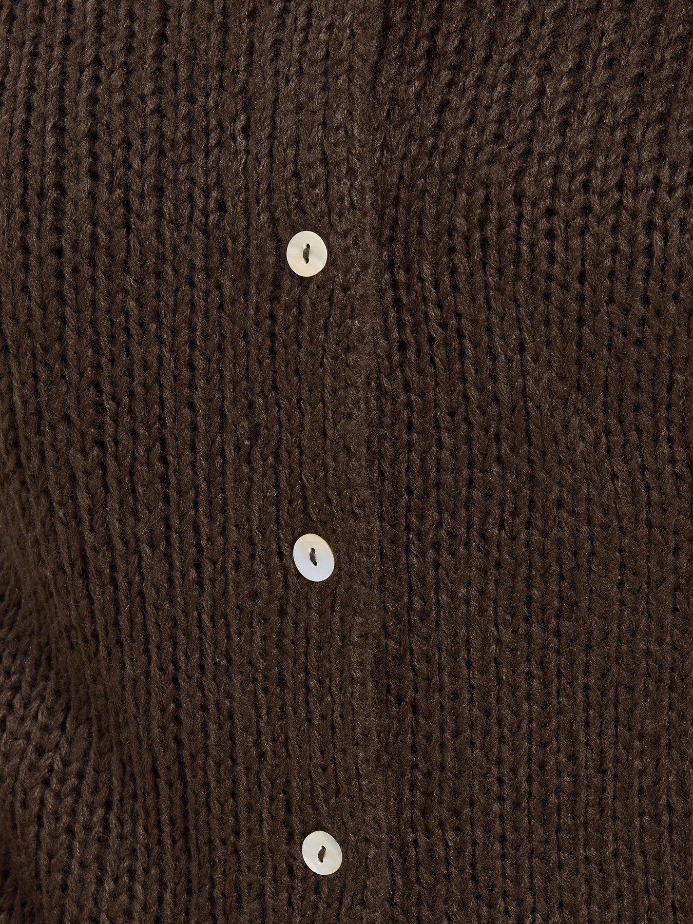Image 4 of 5 of Yours Curve Lofty Short Sleeve Cardigan