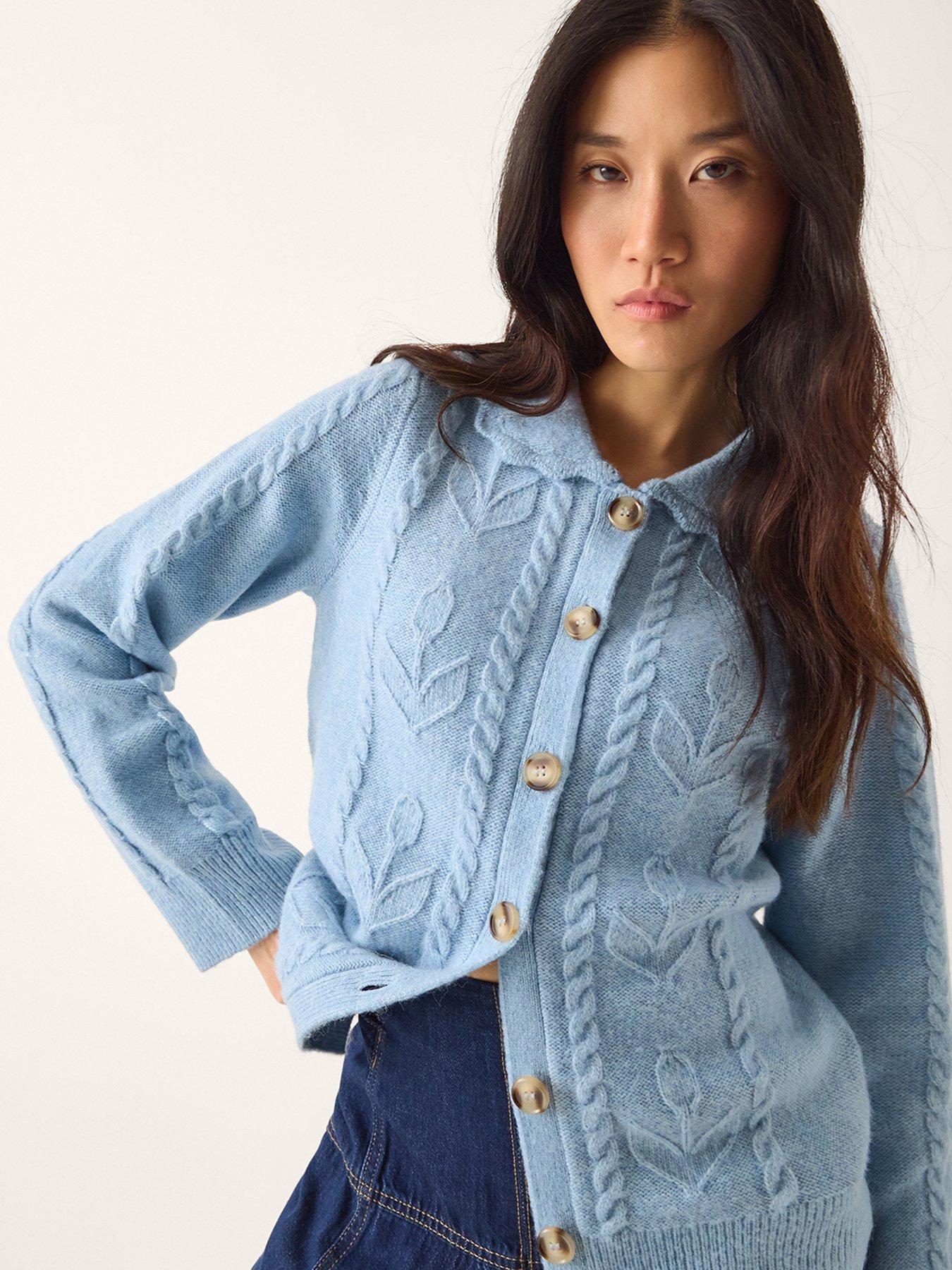 Monsoon Kat Cable Cardigan