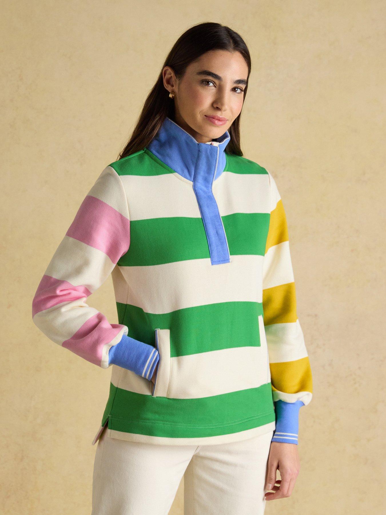 Image 1 of 7 of Joules Burnham Hotchpotch - Pink/Green/Cream