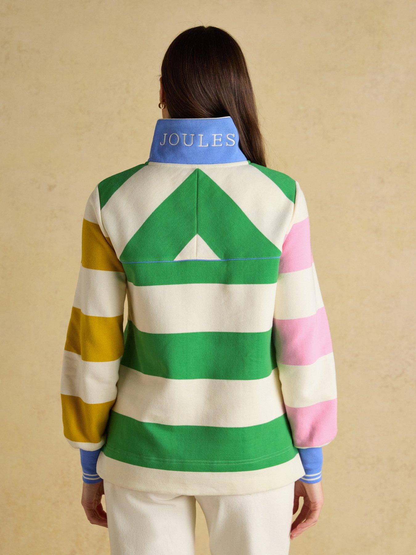 Image 2 of 7 of Joules Burnham Hotchpotch - Pink/Green/Cream