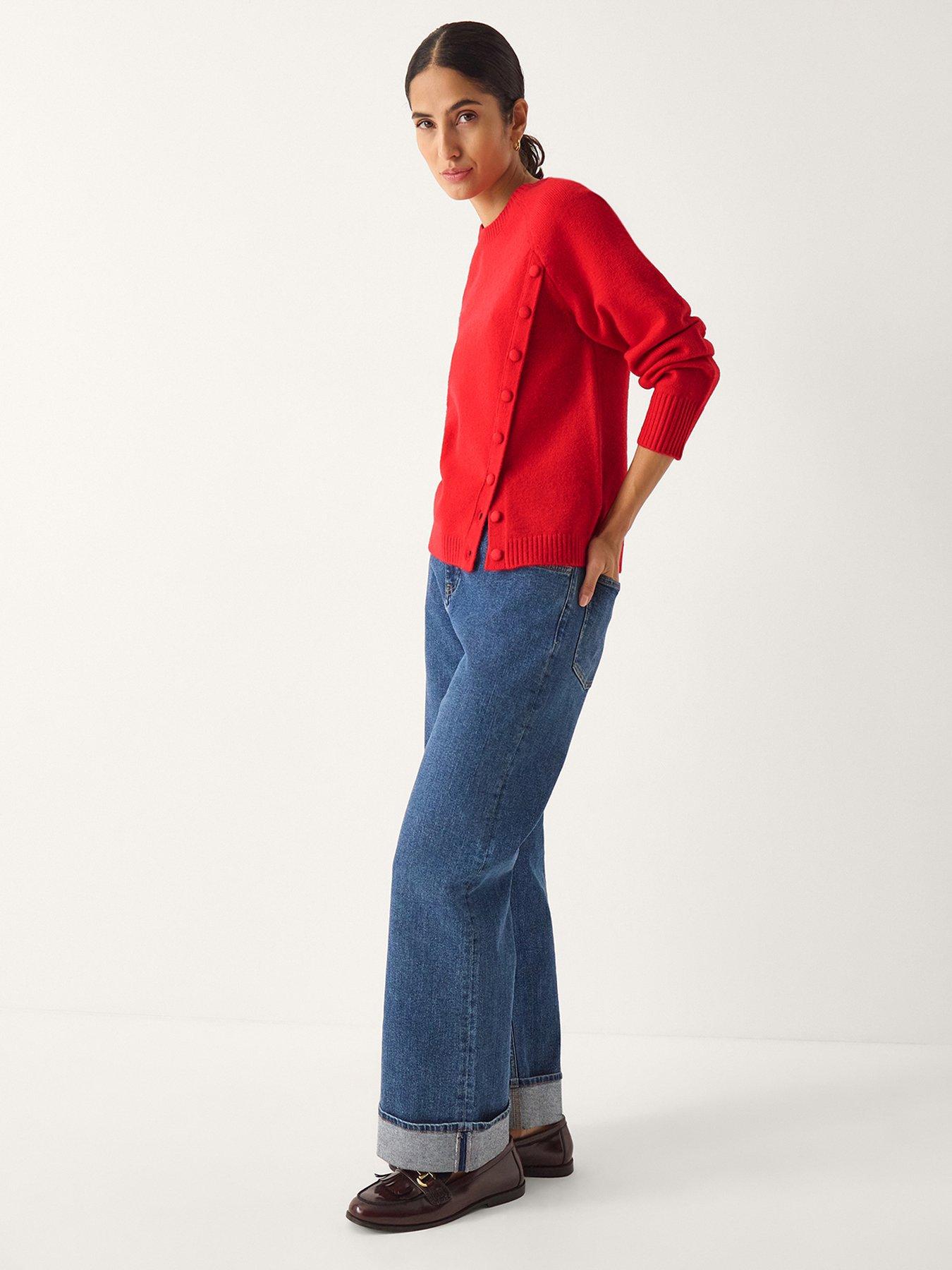Image 3 of 4 of Monsoon Bray Button Jumper