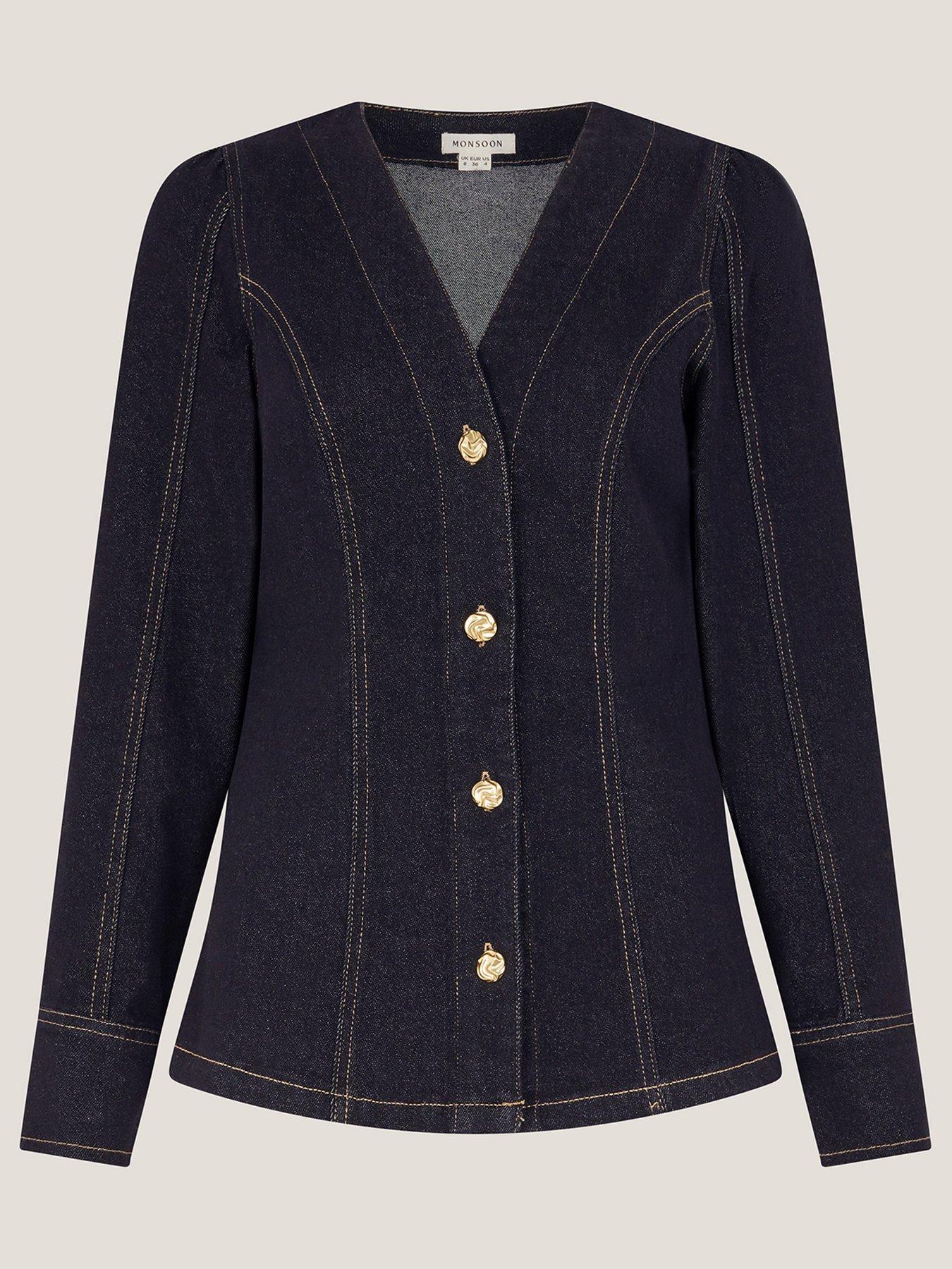 Image 5 of 5 of Monsoon Teri Denim Shirt