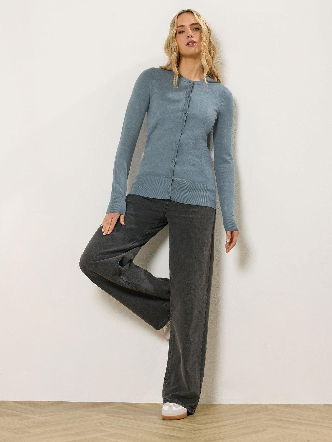 Image 3 of 5 of Long Tall Sally Tall Crew Neck Cardigan