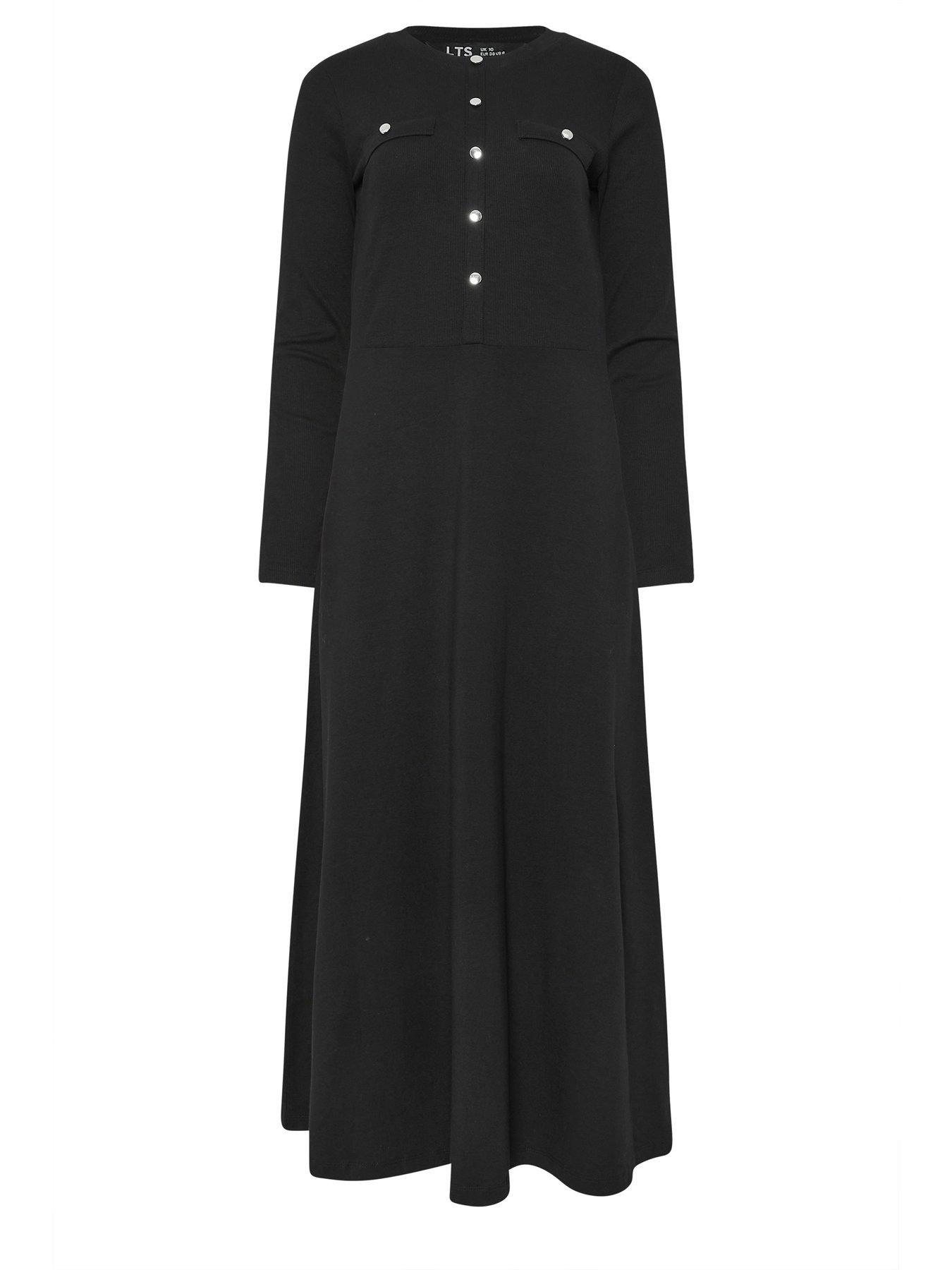 Image 5 of 5 of Long Tall Sally Tall Button Aline Midaxi Dress