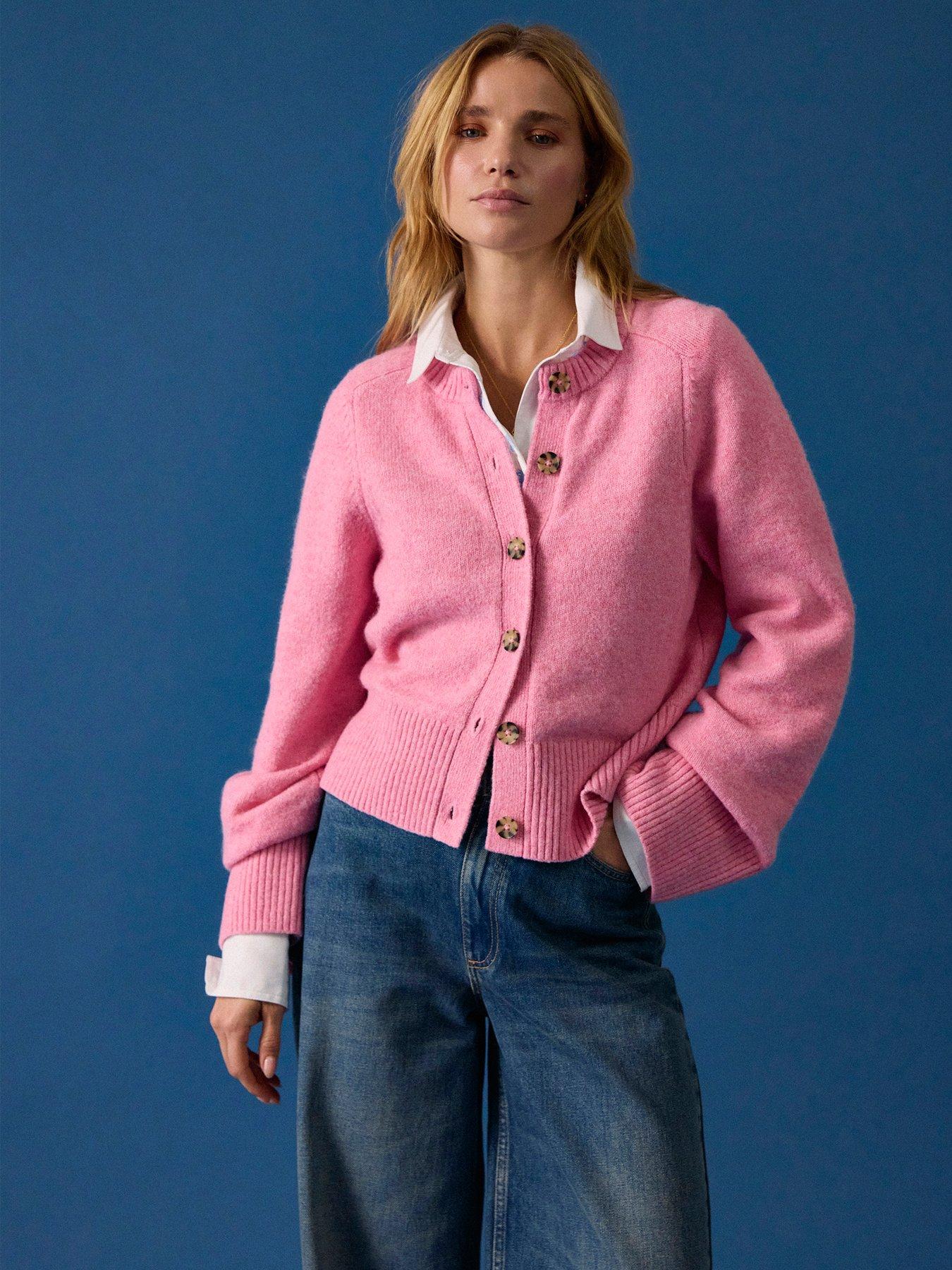 joules-esme-round-neck-cardigan-pinkfront