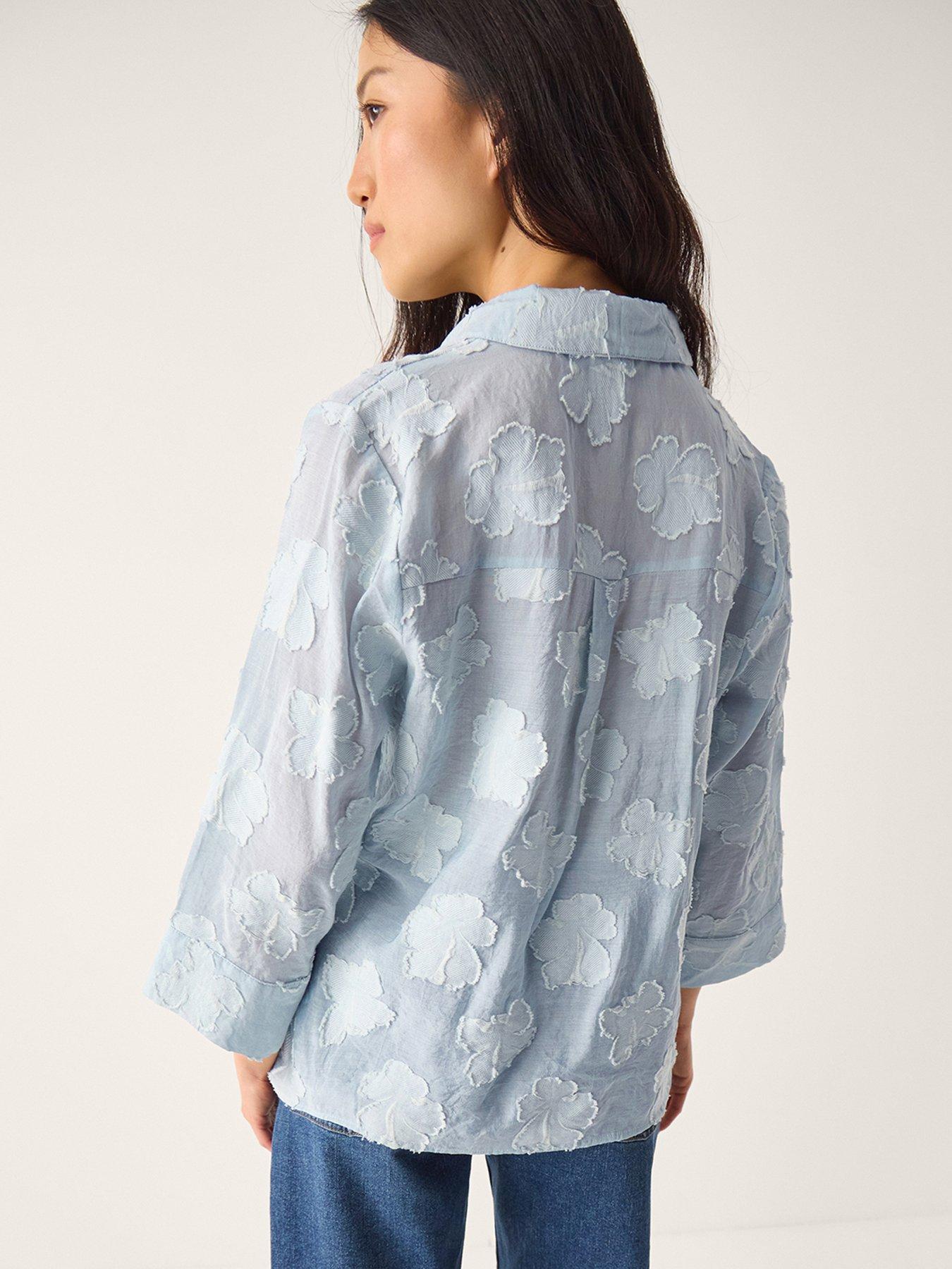Image 2 of 5 of Monsoon Ayla Jacquard Top