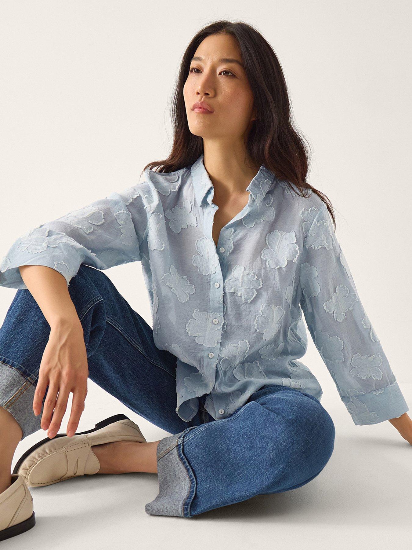 Image 3 of 5 of Monsoon Ayla Jacquard Top