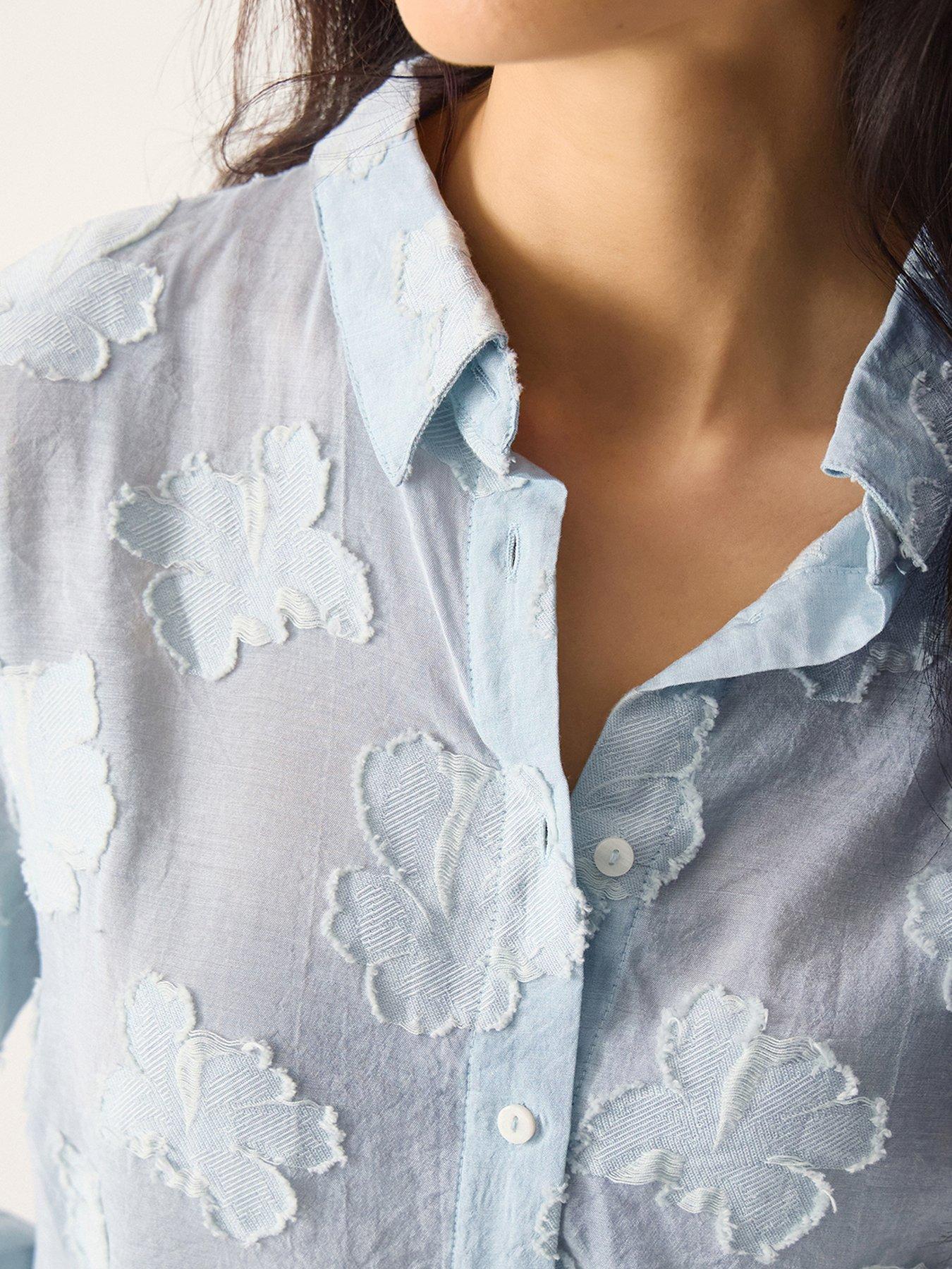 Image 4 of 5 of Monsoon Ayla Jacquard Top