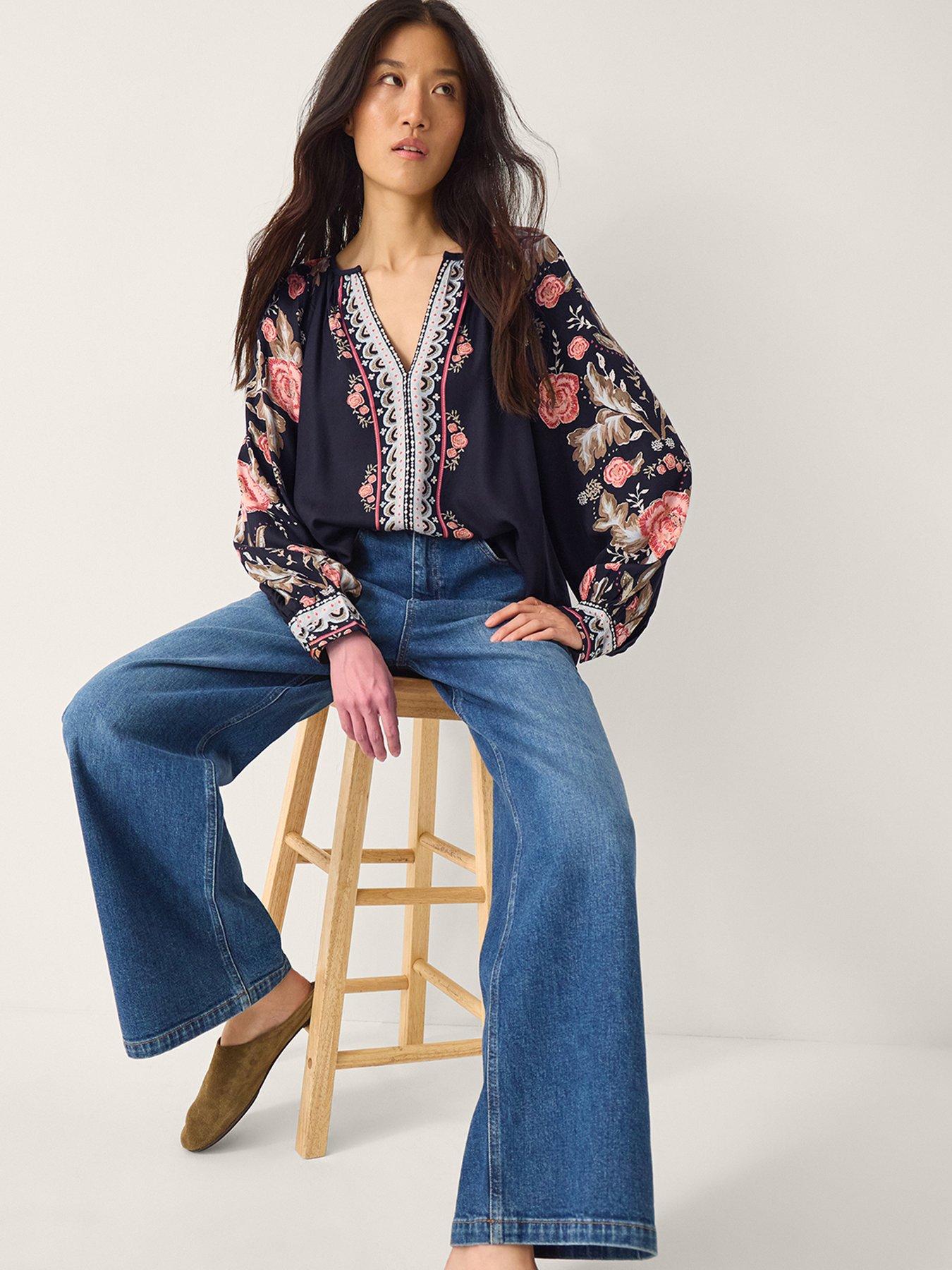 Image 3 of 5 of Monsoon Rosalie Print Blouse
