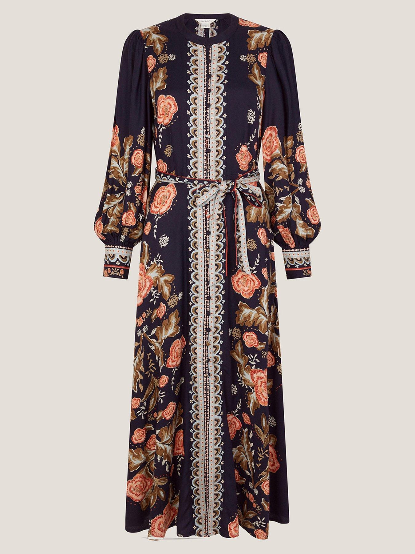 Image 5 of 5 of Monsoon Rosalie Print Dress