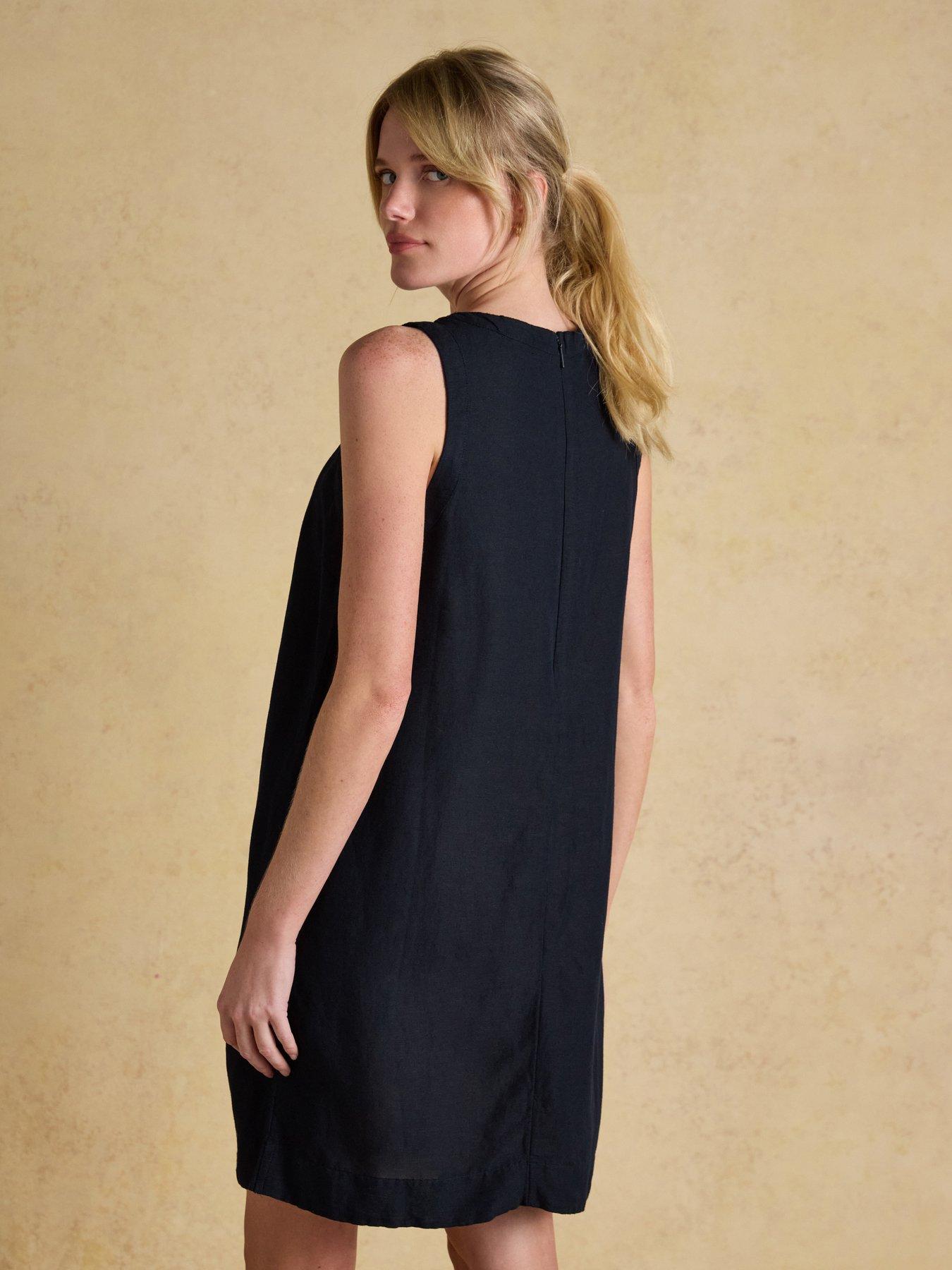 joules-delphine-shift-dress-with-linen-navystillFront