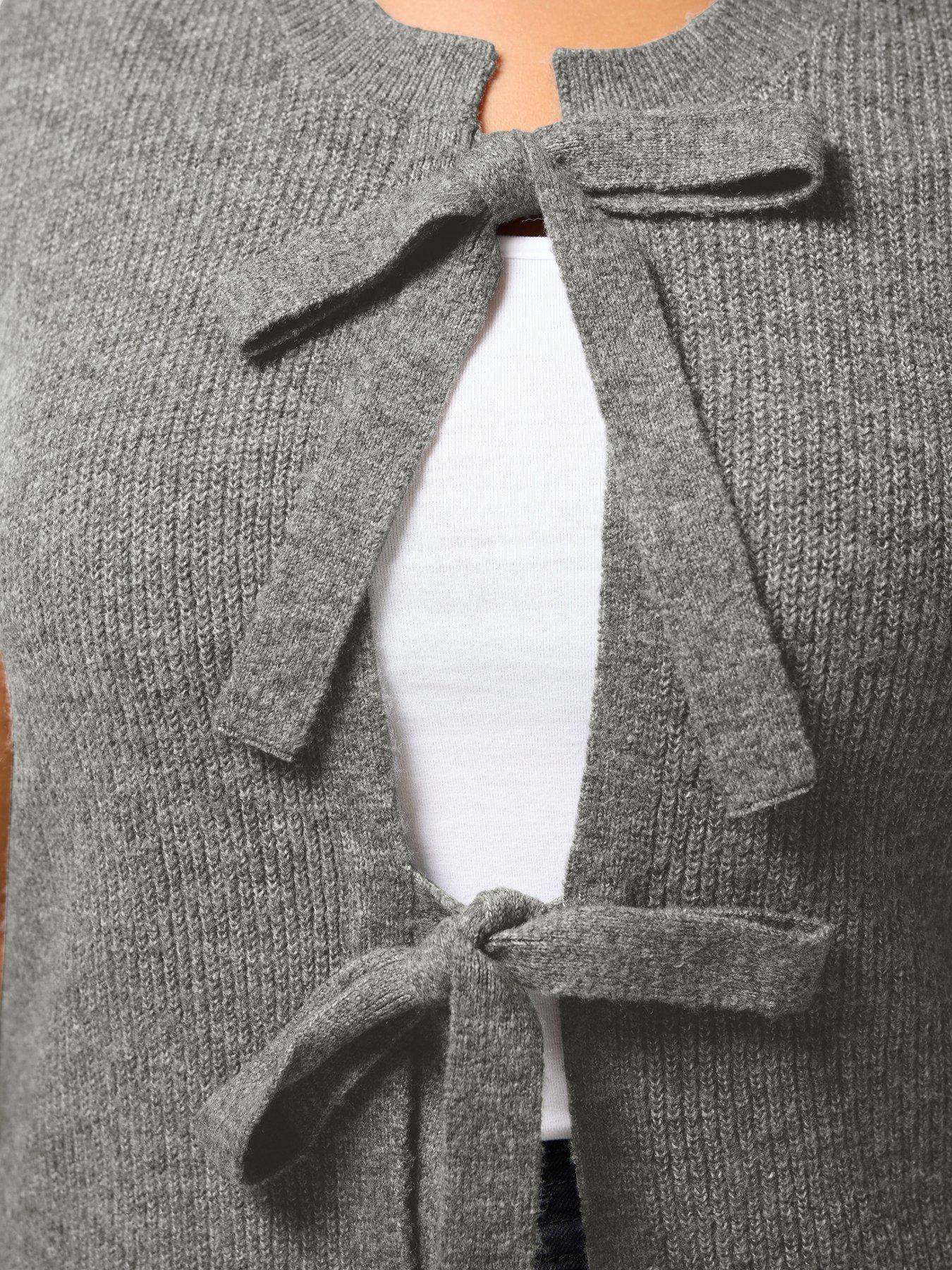 Image 4 of 5 of Yours Curve Double Tie Waistcoat