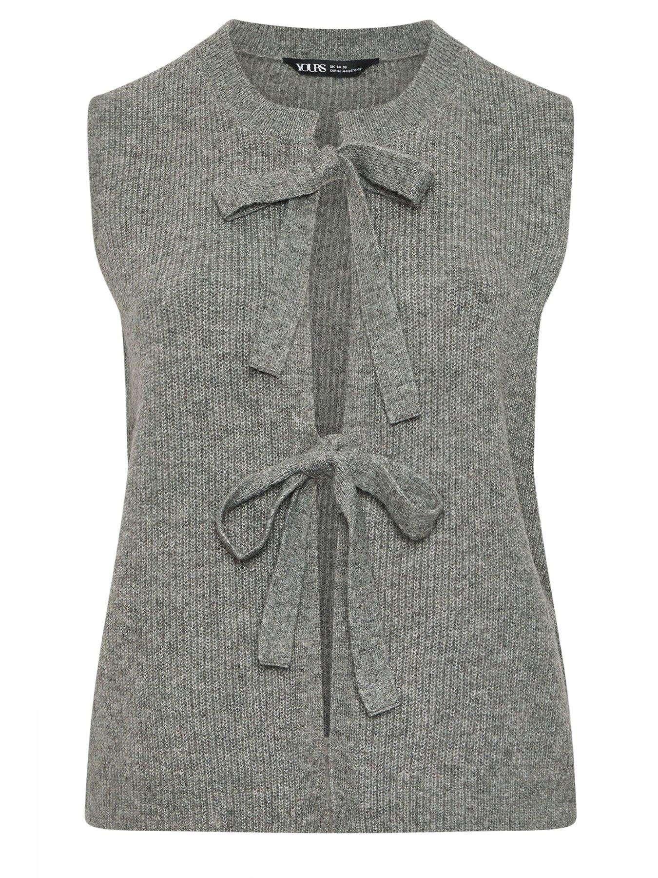 Image 5 of 5 of Yours Curve Double Tie Waistcoat
