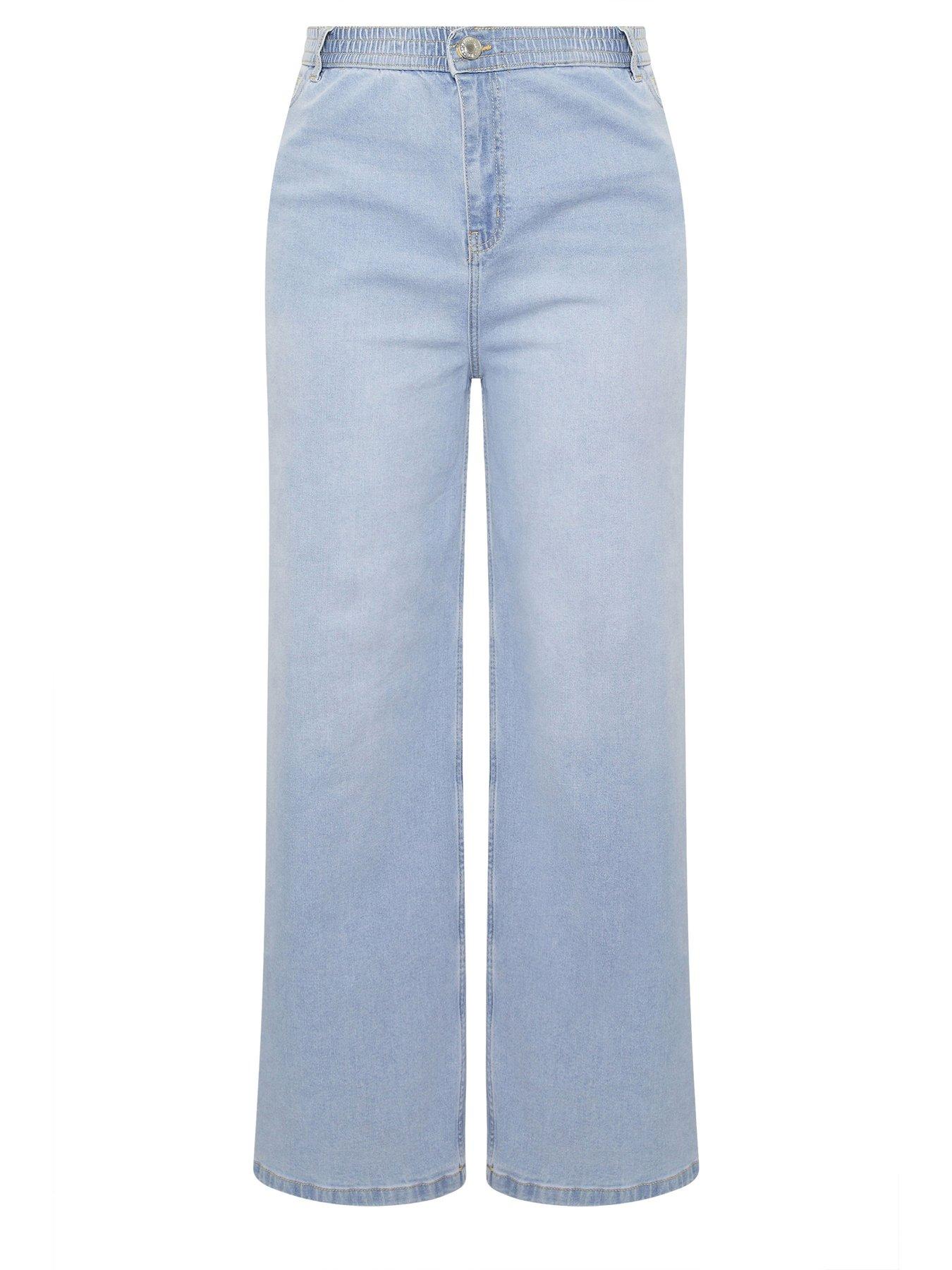 yours-curve-wide-leg-puddle-jeansdetail