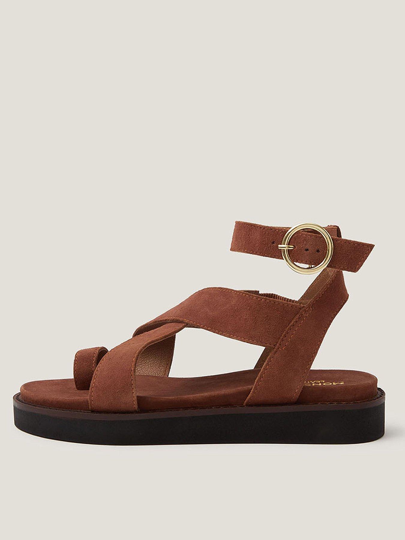 Image 1 of 3 of Monsoon Ivy Suede Sandal