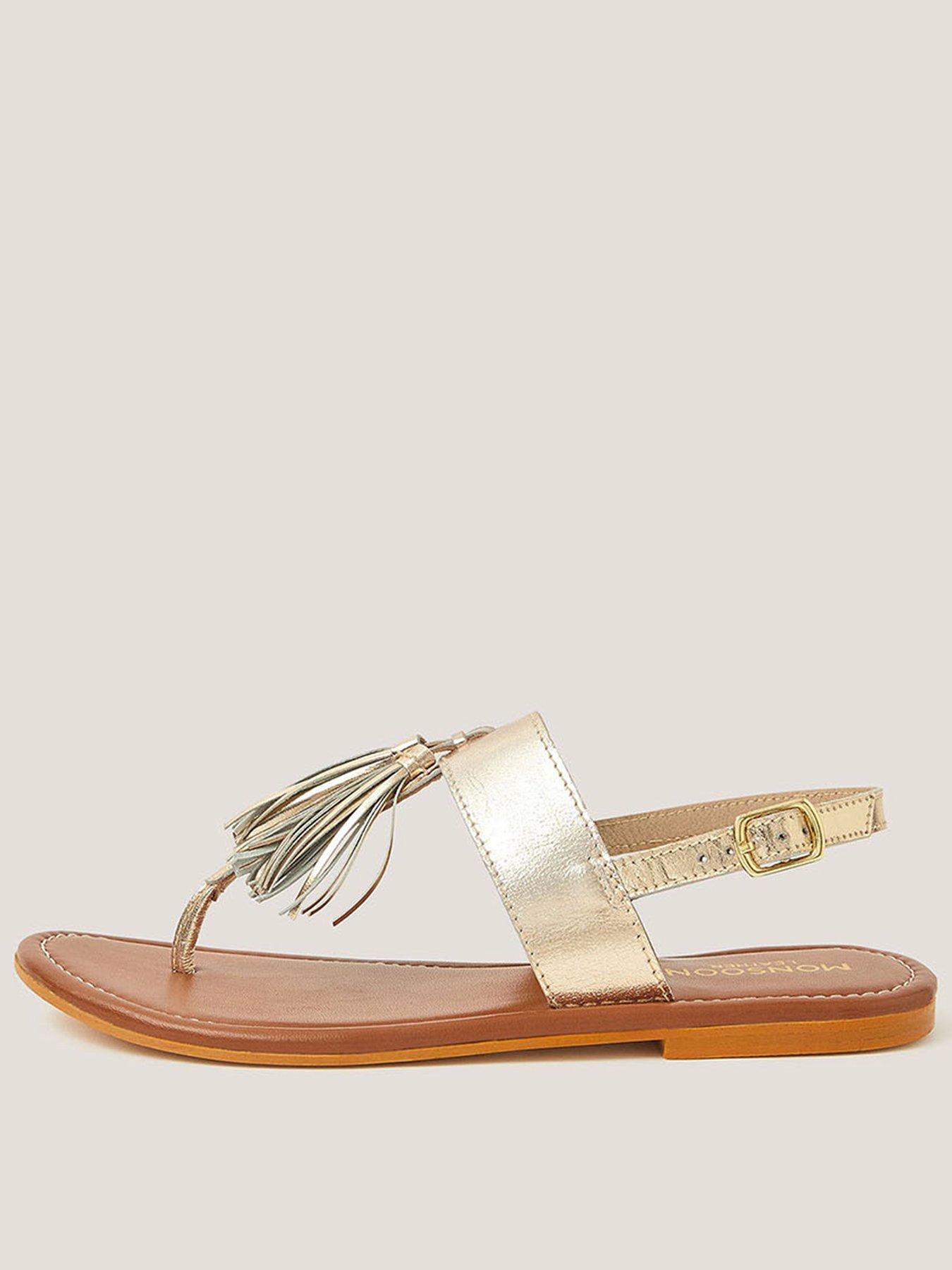 Image 1 of 3 of Monsoon Cali Tassel Sandal