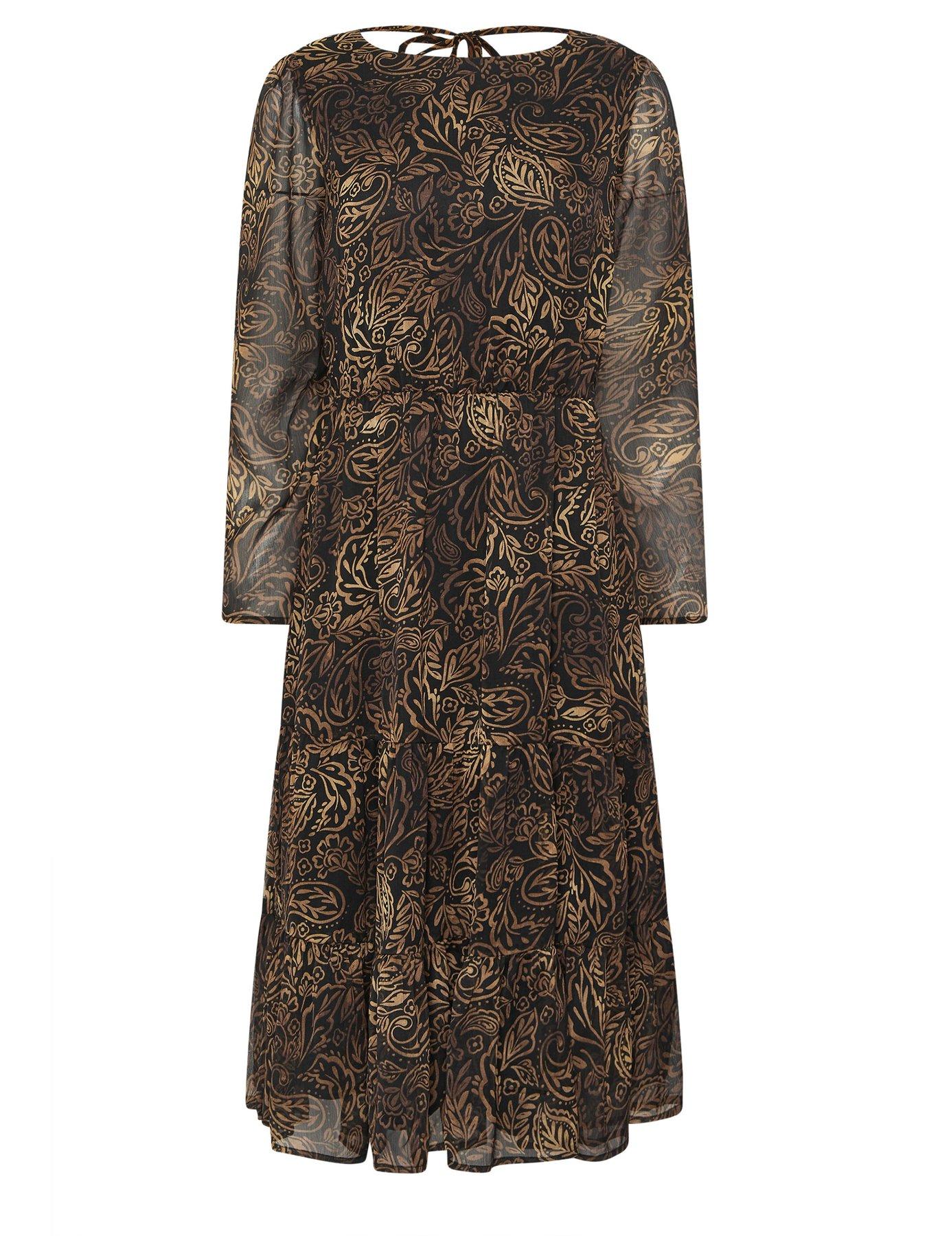 pixiegirl-petite-leaf-print-midi-dressdetail