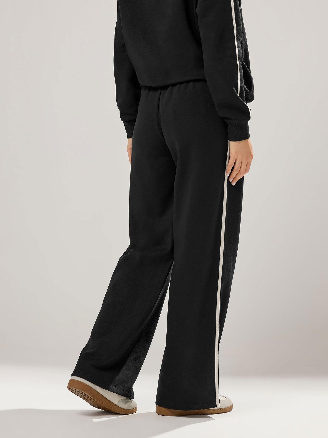 Image 2 of 6 of Long Tall Sally Tall Piped Wide Leg Jogger 34"