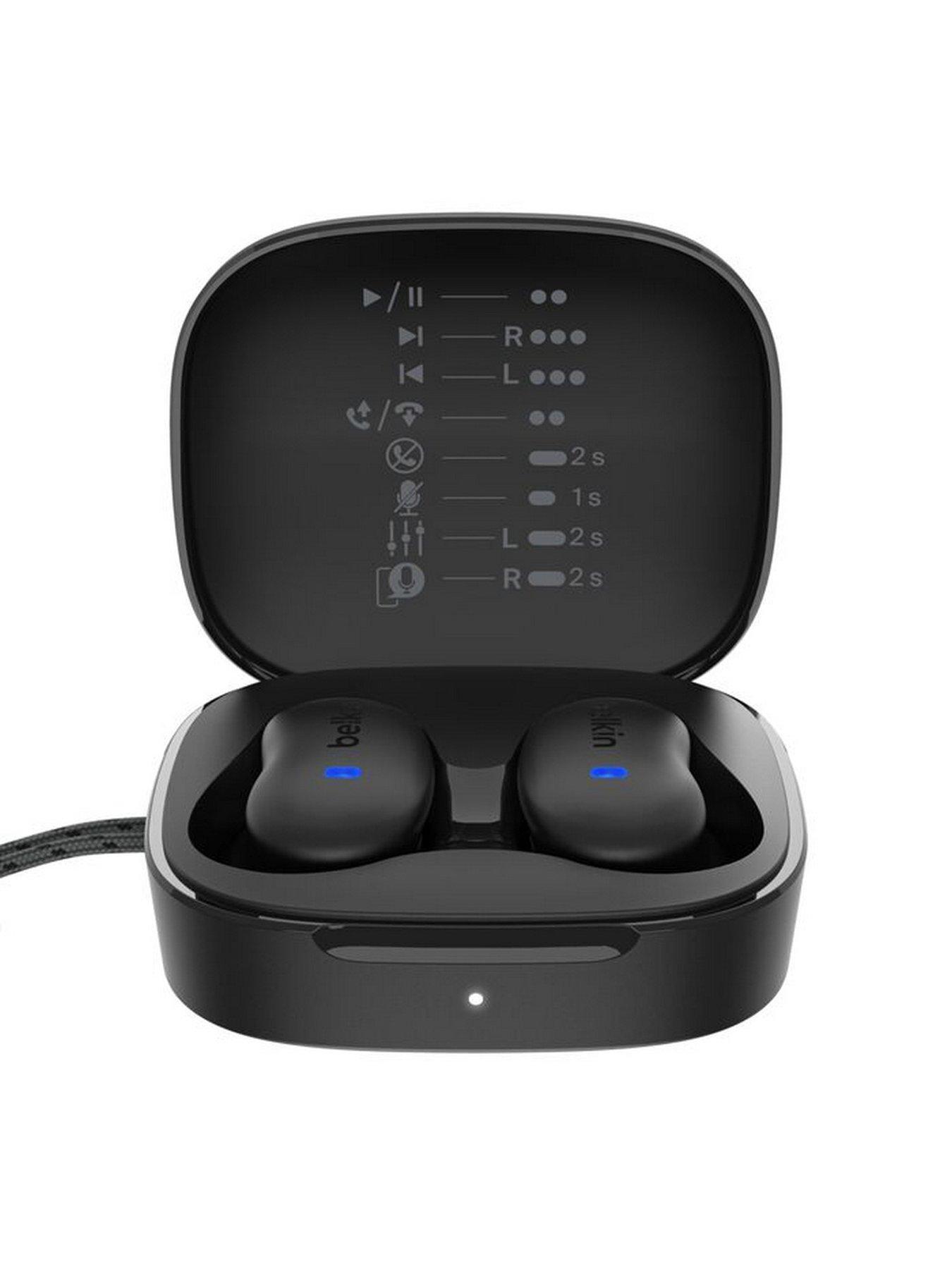 Image 6 of 6 of Belkin Soundform Anywhere True Wireless Earbuds - Black&nbsp;