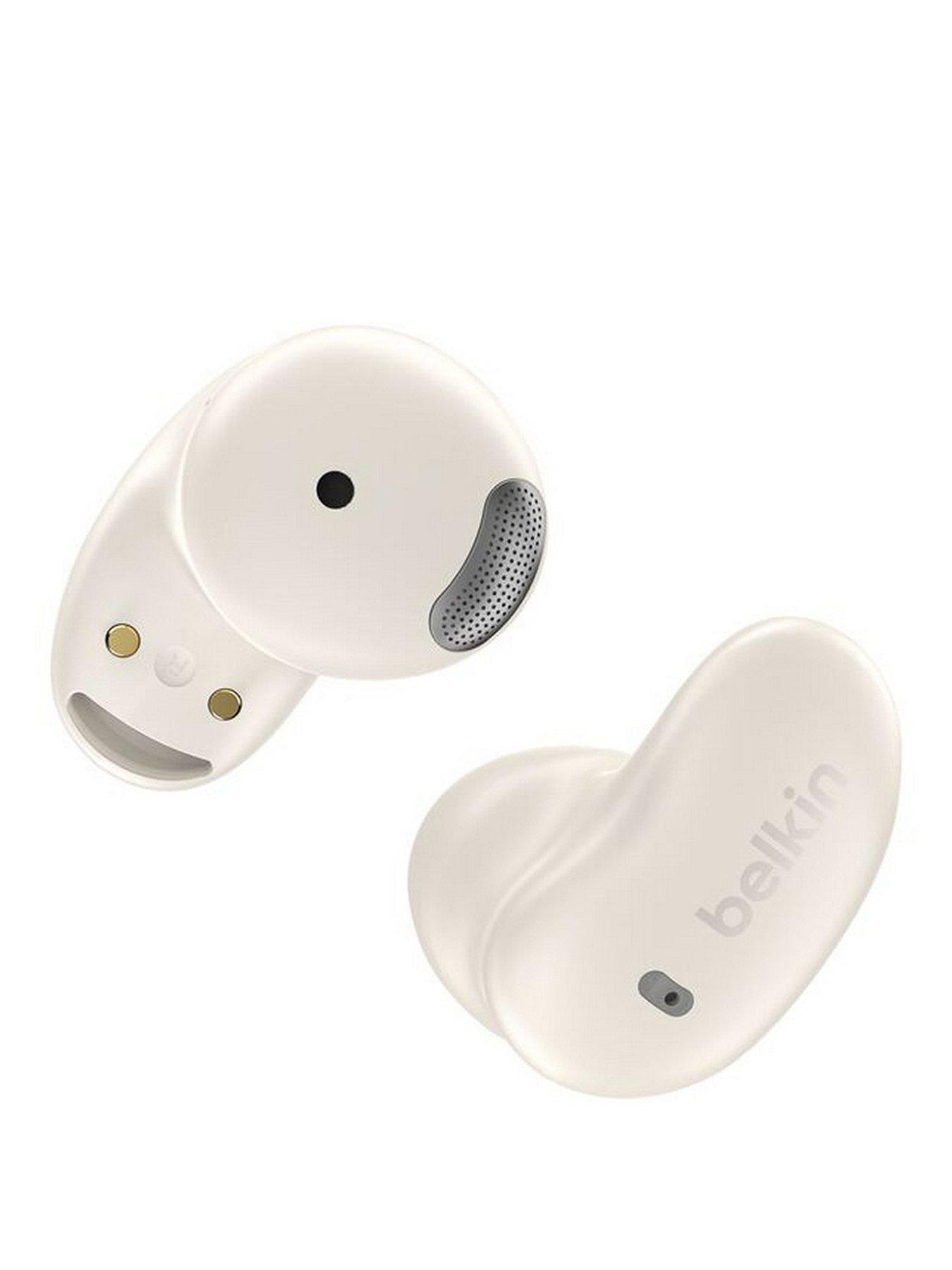 Image 1 of 6 of Belkin Soundform Anywhere True Wireless Earbuds - Cream&nbsp;