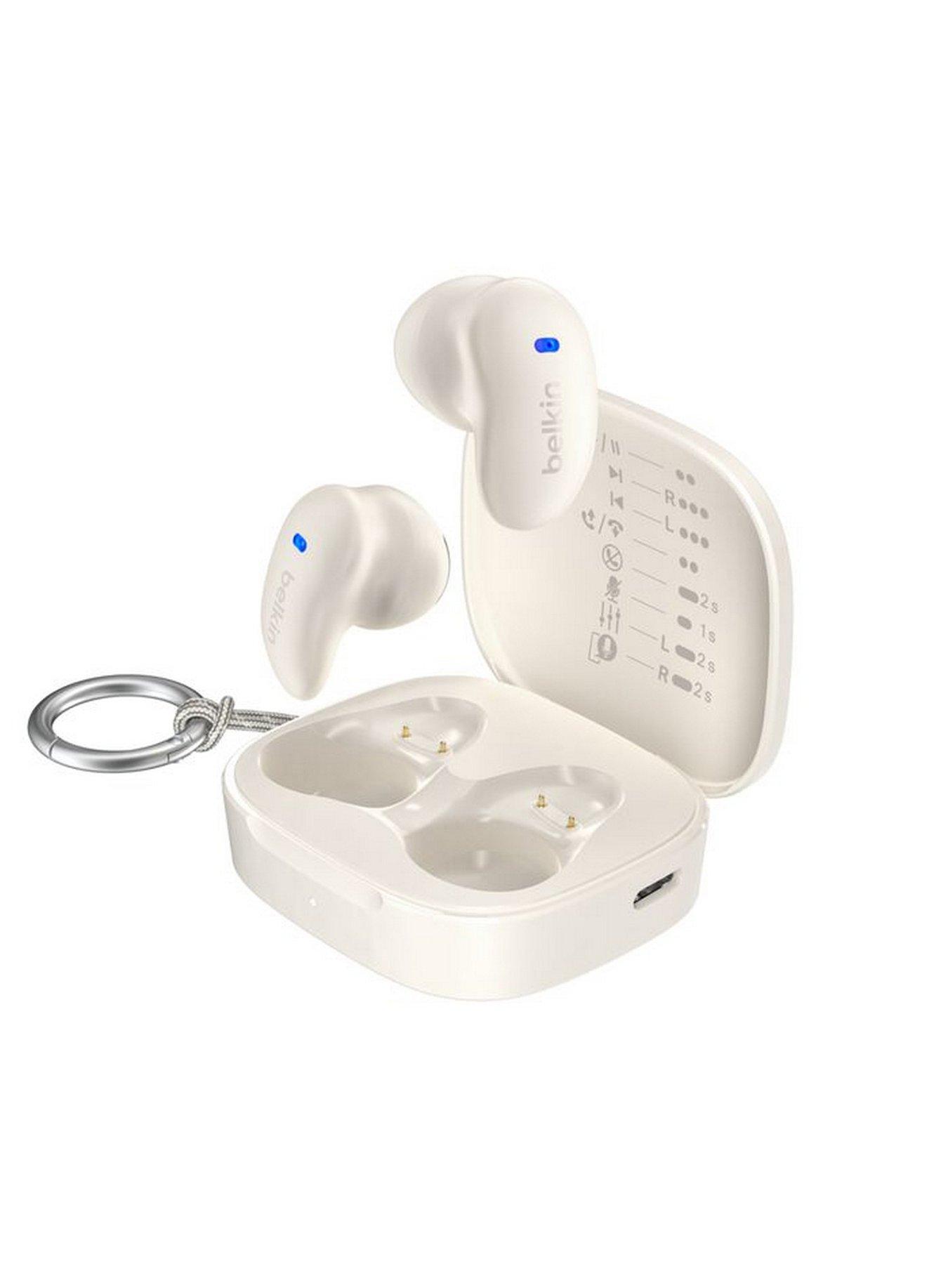 Image 3 of 6 of Belkin Soundform Anywhere True Wireless Earbuds - Cream&nbsp;