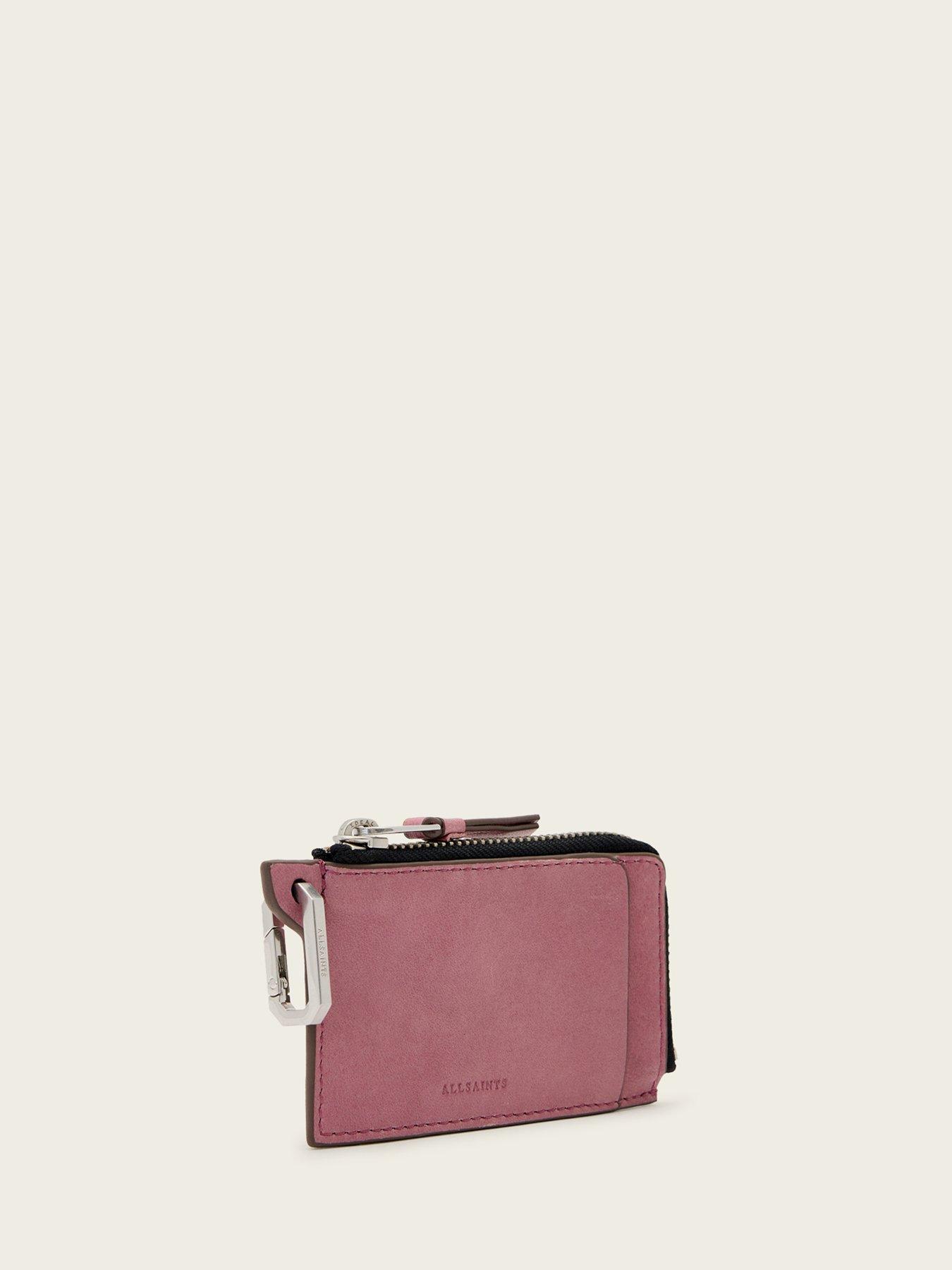 Image 4 of 4 of AllSaints Remy Wallet - Pink