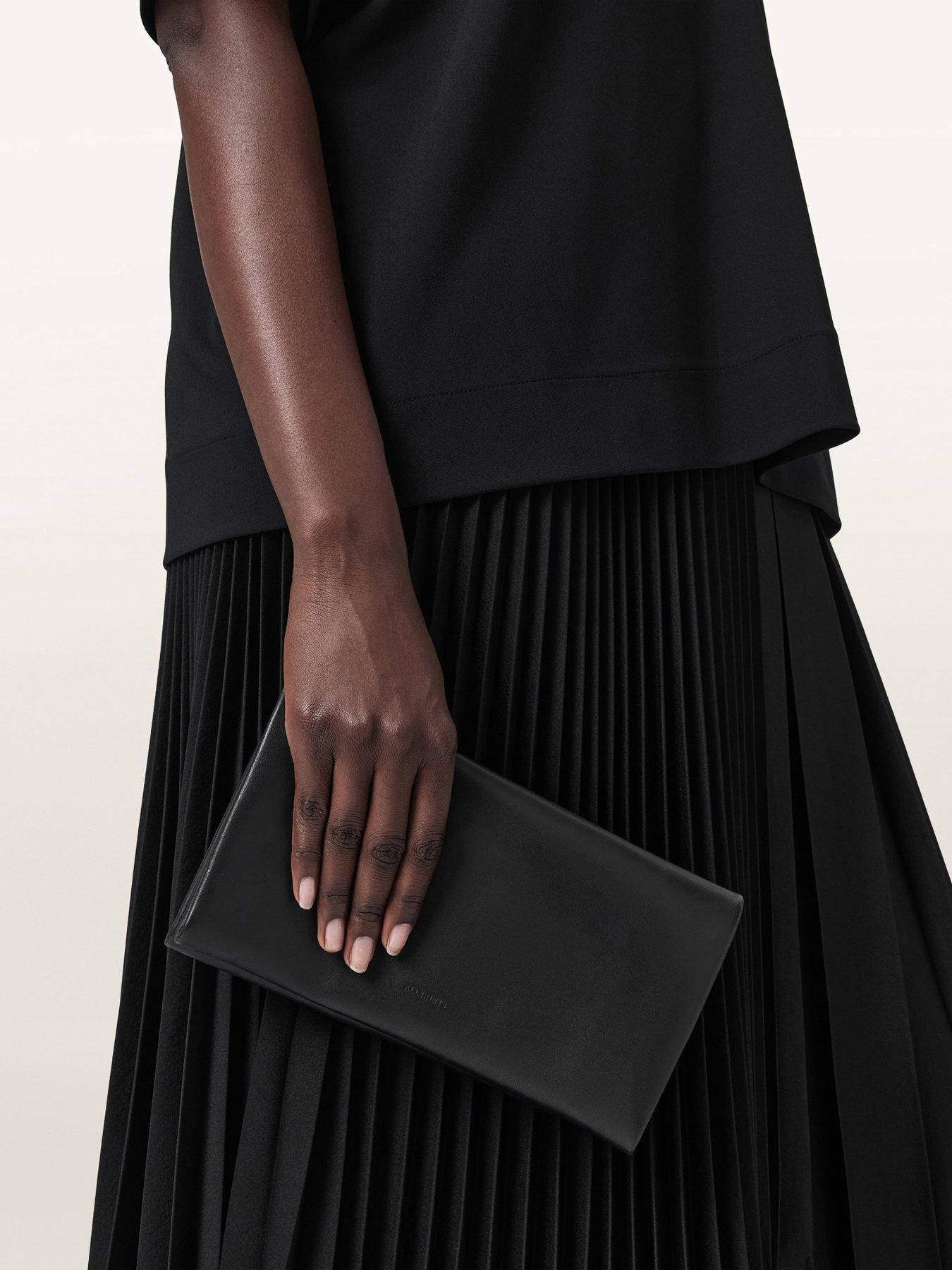 allsaints-harluna-clutch-bag-blackstillFront