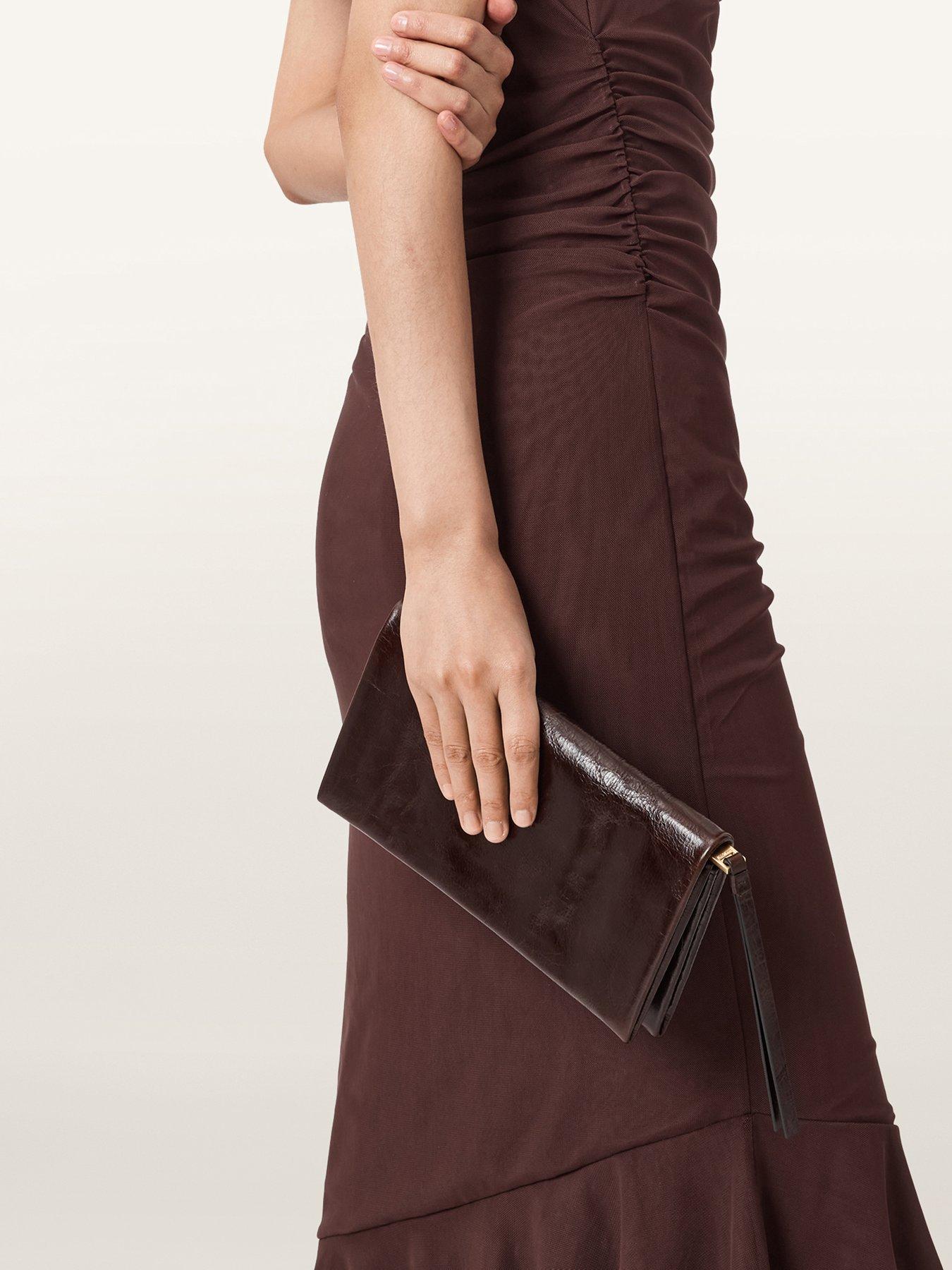 allsaints-harluna-leather-clutch-bag-brownstillFront