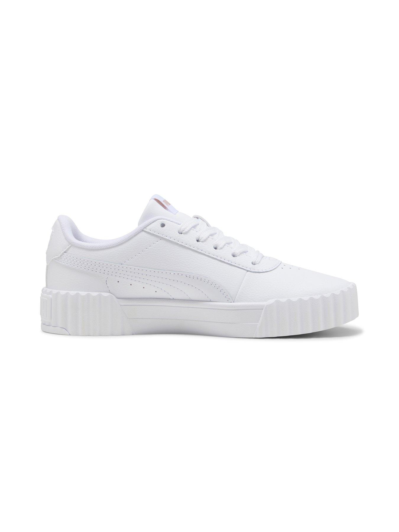 Image 6 of 6 of Puma Womens Carina 3.0 Trainer - White