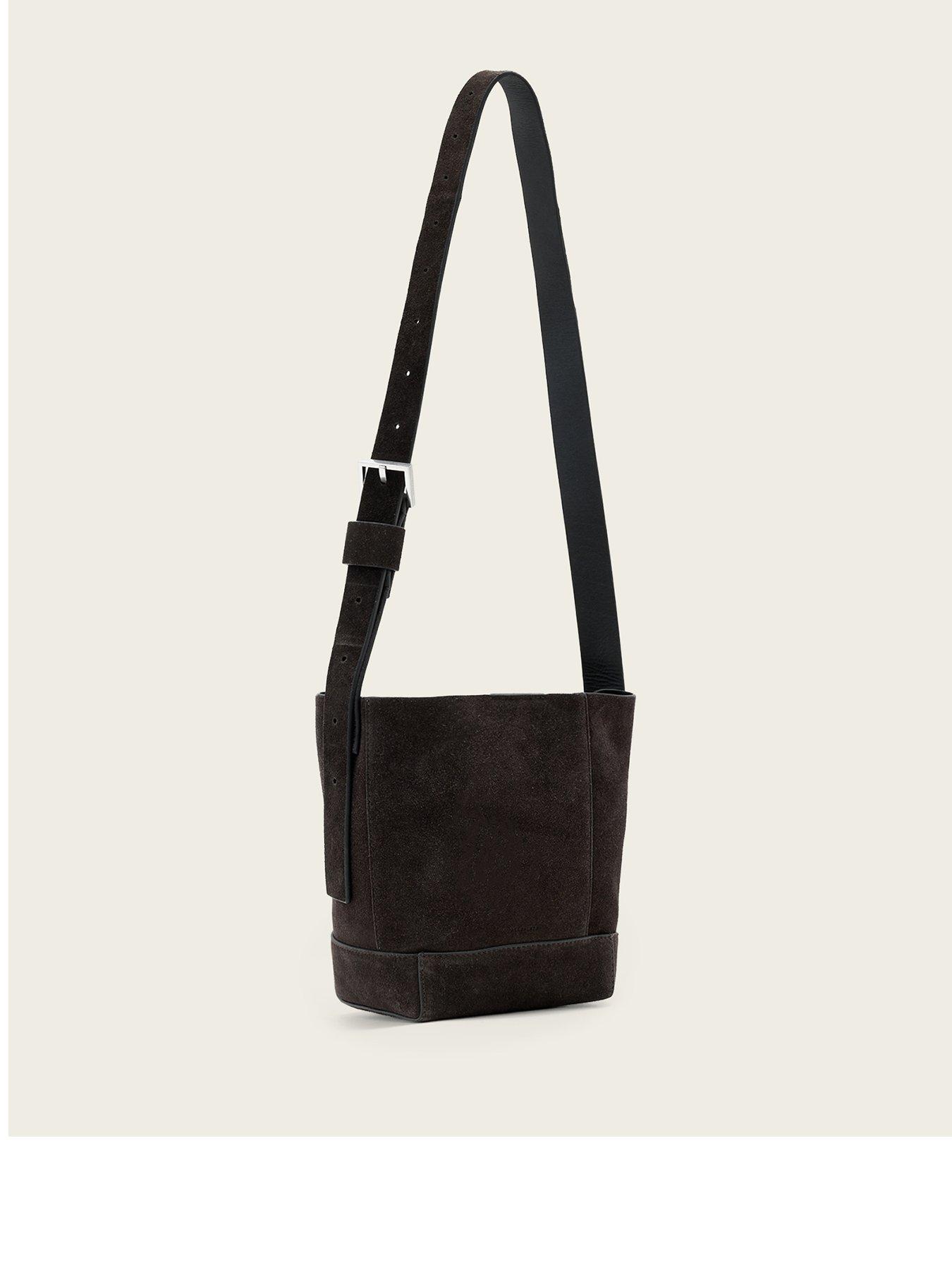 AllSaints Alba Suede Mini Hobo