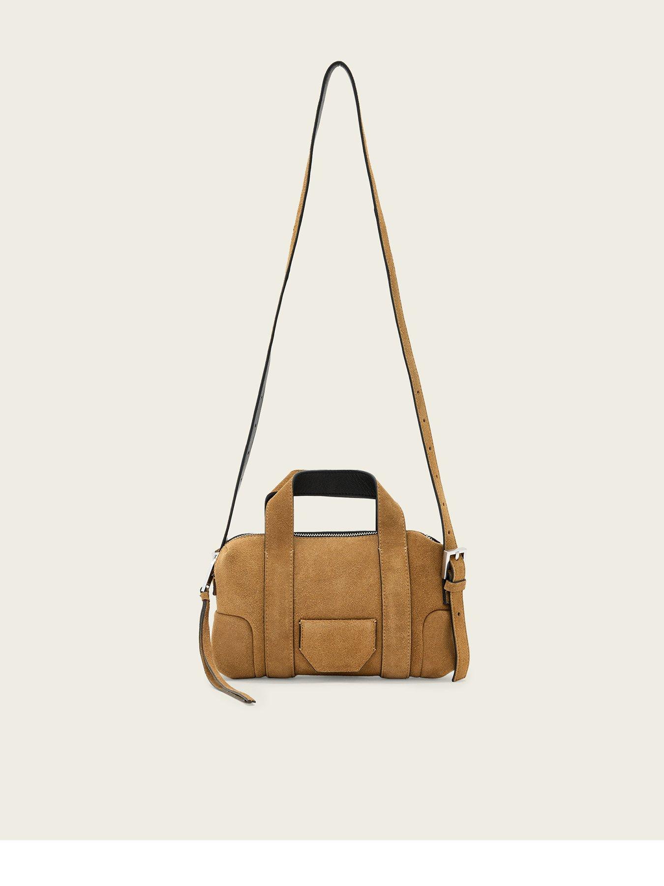 allsaints-ares-compact-crossbody-biscuit-brownfront