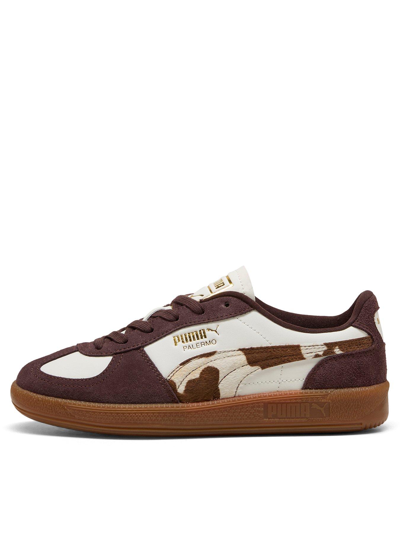 Image 1 of 7 of Puma Womens Palermo Cow Trainer - Brown