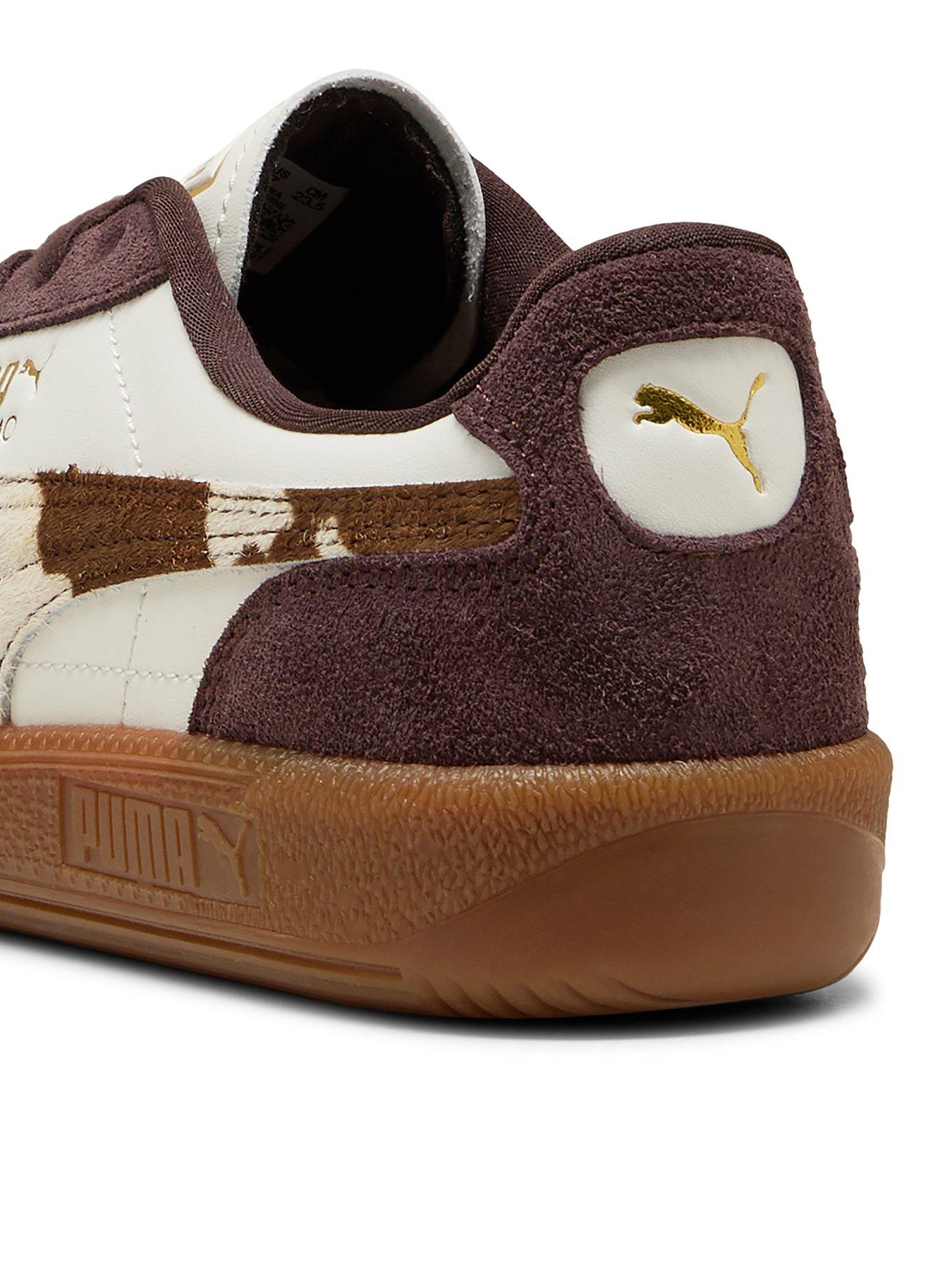 Image 3 of 7 of Puma Womens Palermo Cow Trainer - Brown