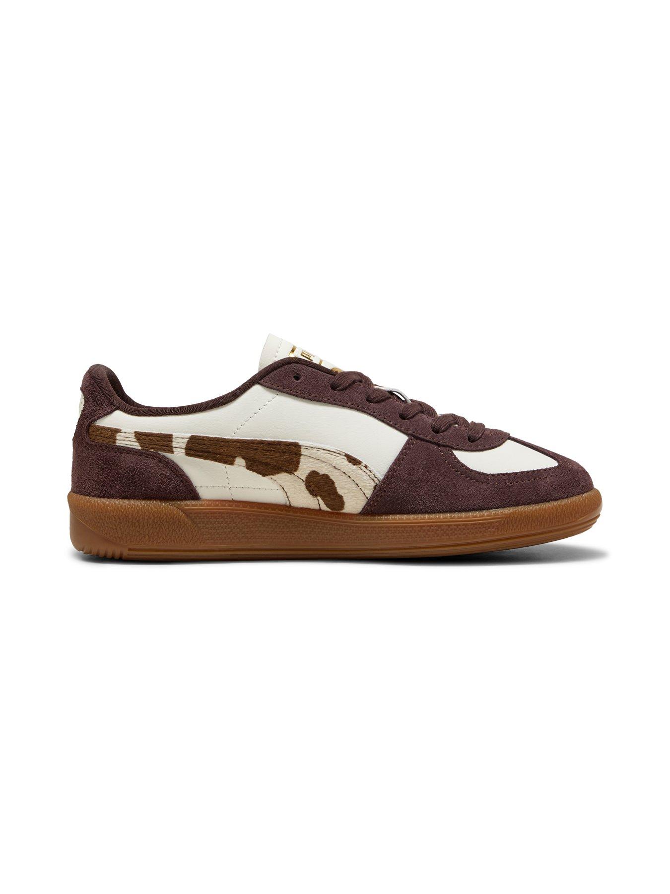 Image 6 of 7 of Puma Womens Palermo Cow Trainer - Brown
