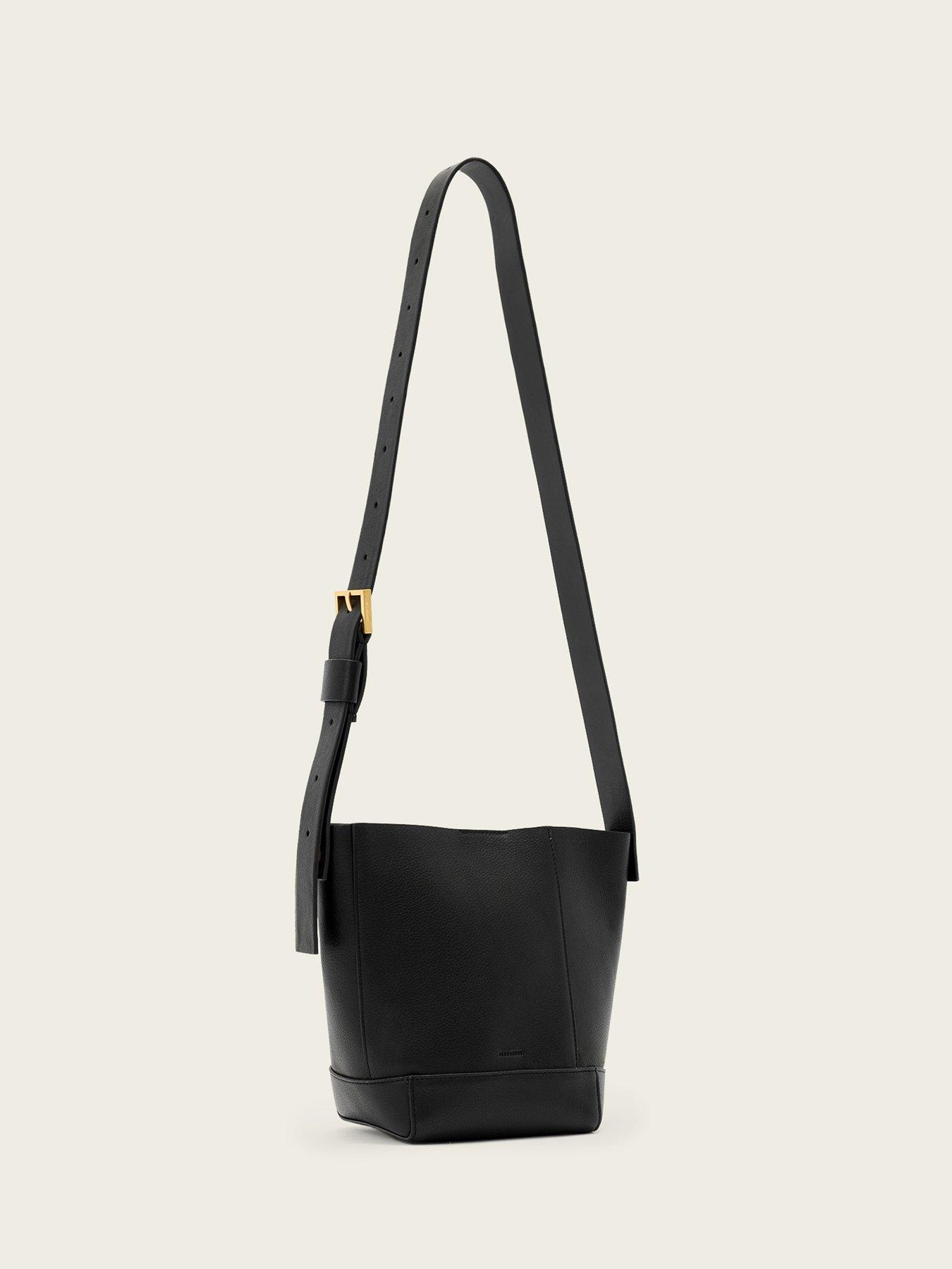 allsaints-alba-mini-hobo-crossbody-blackoutfit