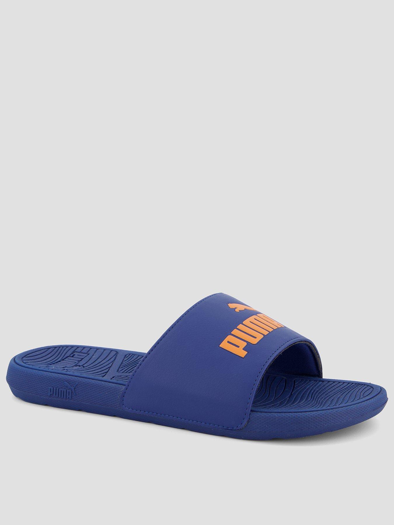 Image 1 of 7 of Puma Unisex Cool Cat 2.0 Sliders - Blue