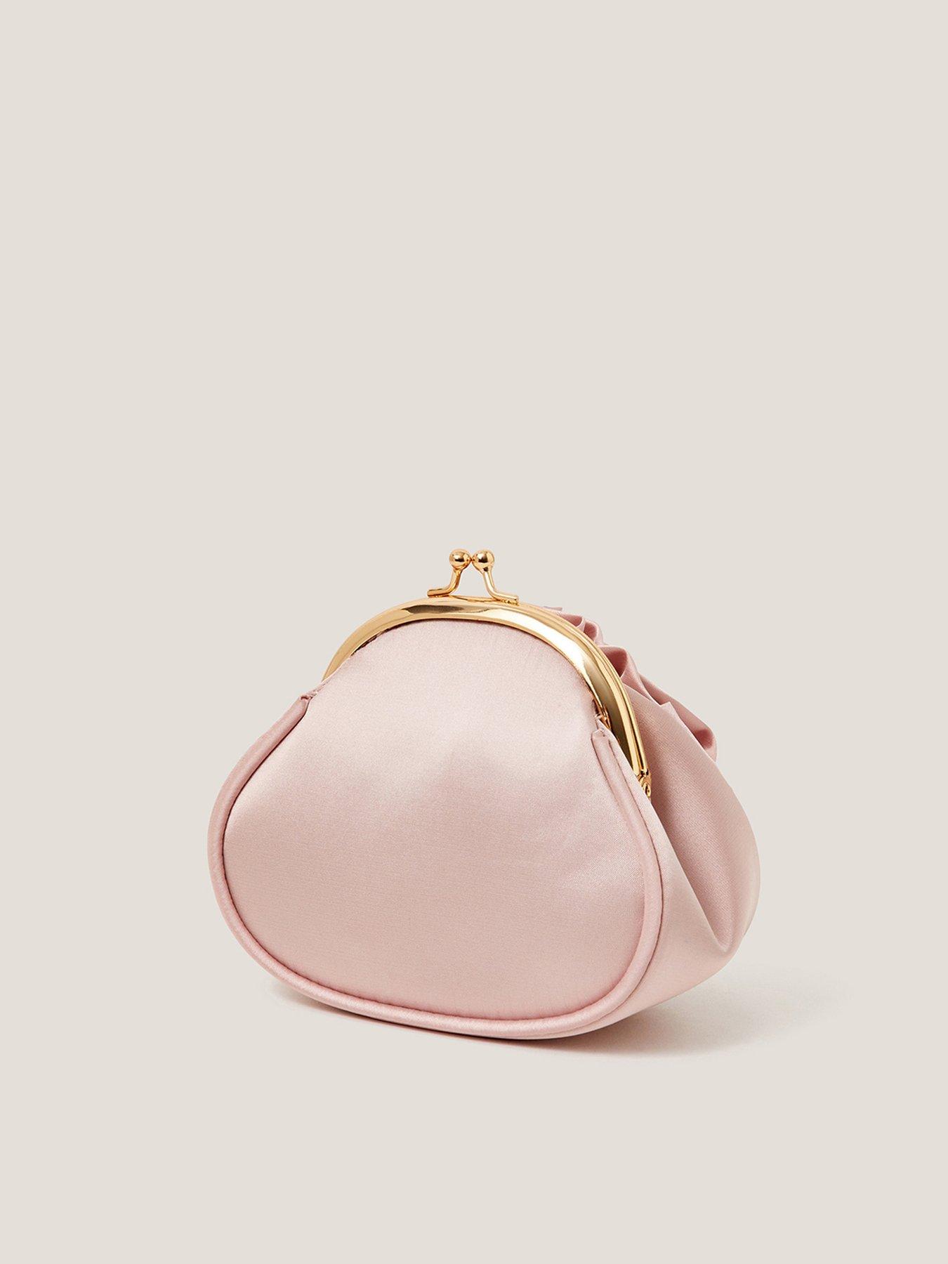 Image 2 of 4 of Monsoon Girls Beauty Rose Frame Bag Set - Pink