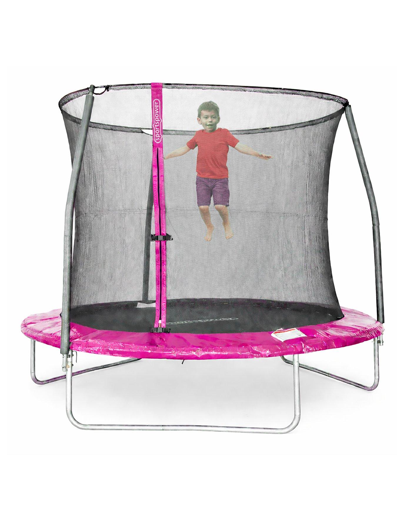 Image 2 of 6 of Sportspower Sportspower 8ft Trampoline PINK