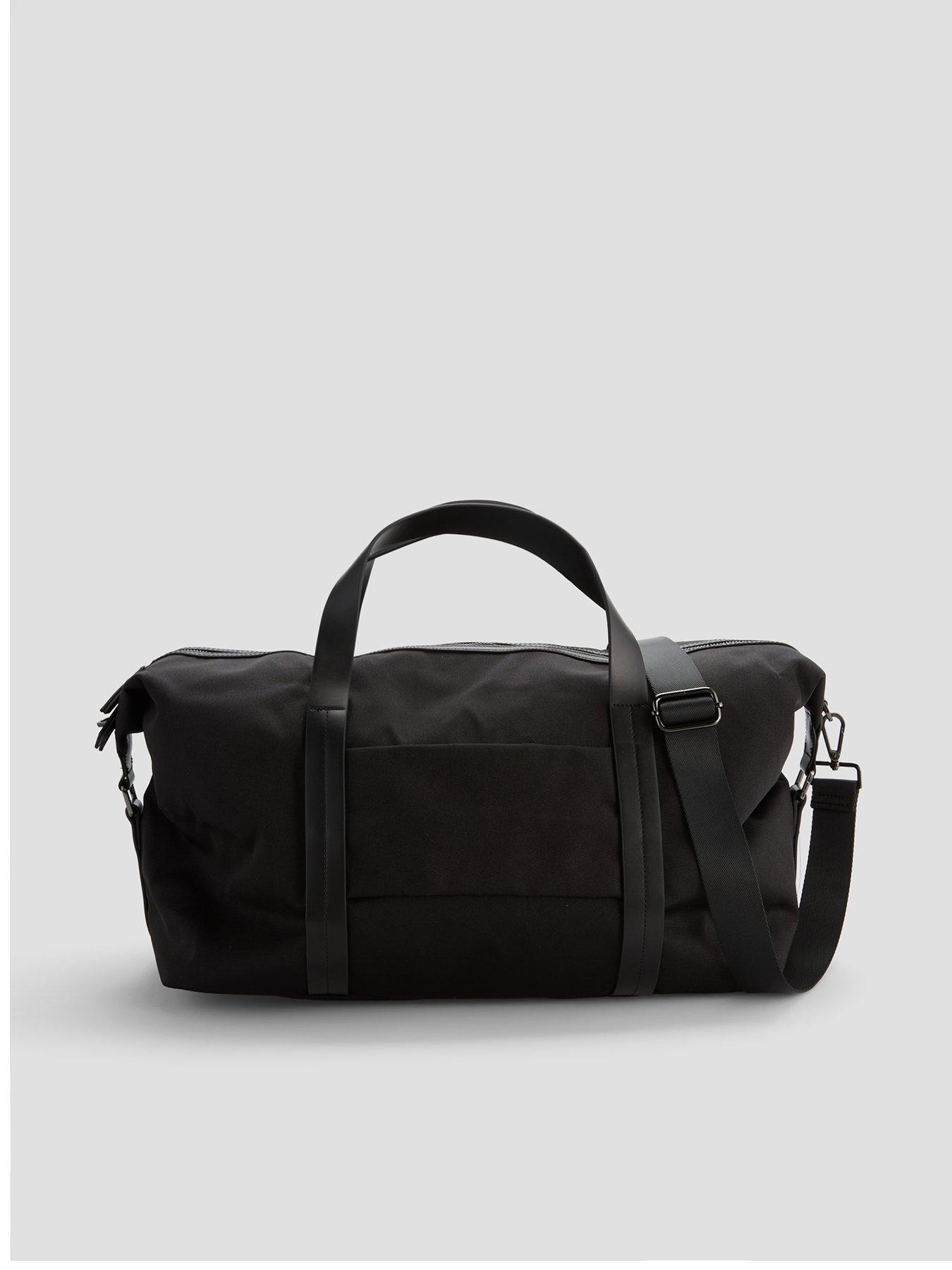 mango-weekend-duffle-bag-black