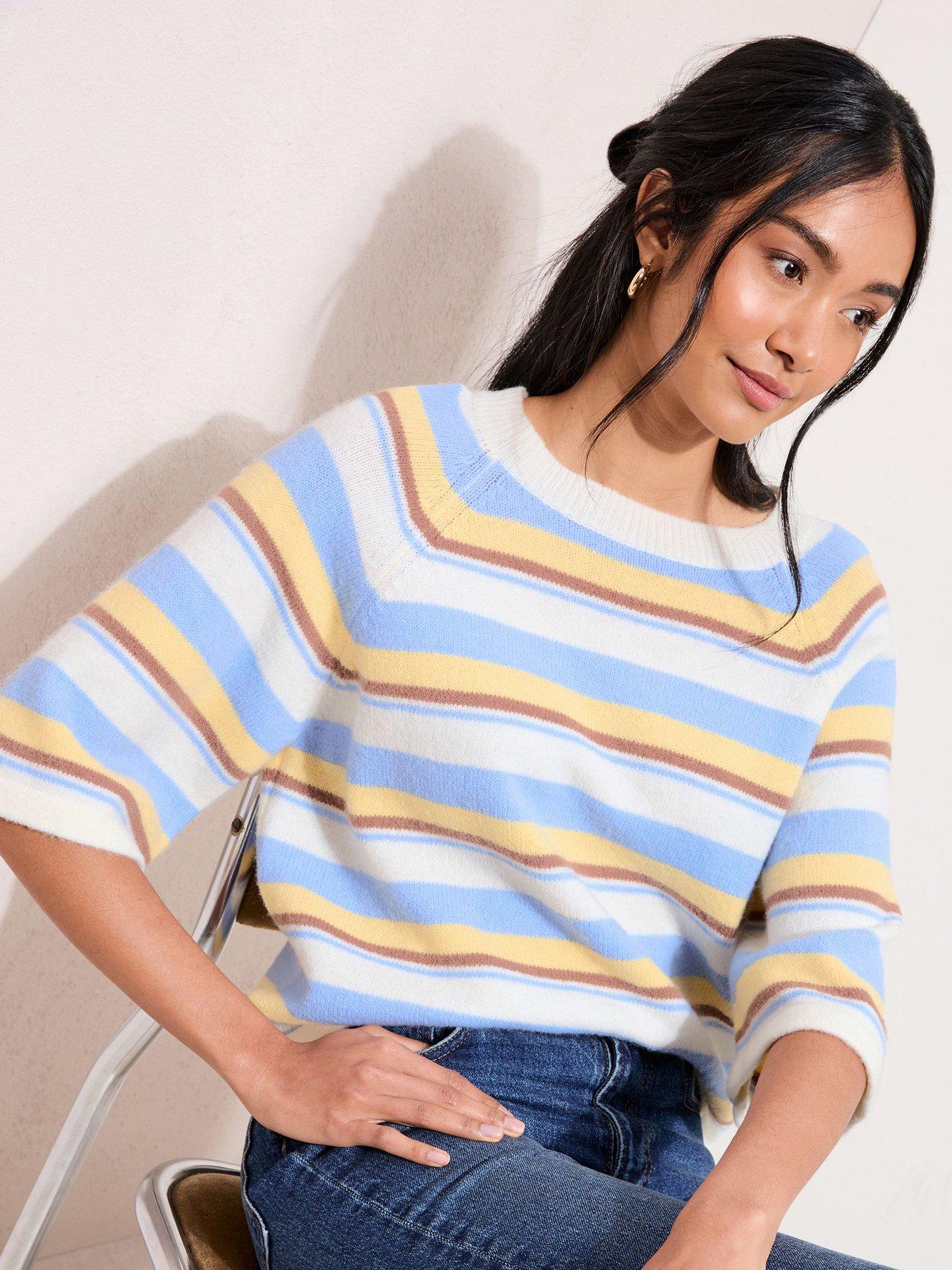 Friends Like These Stripe Tee - Multi