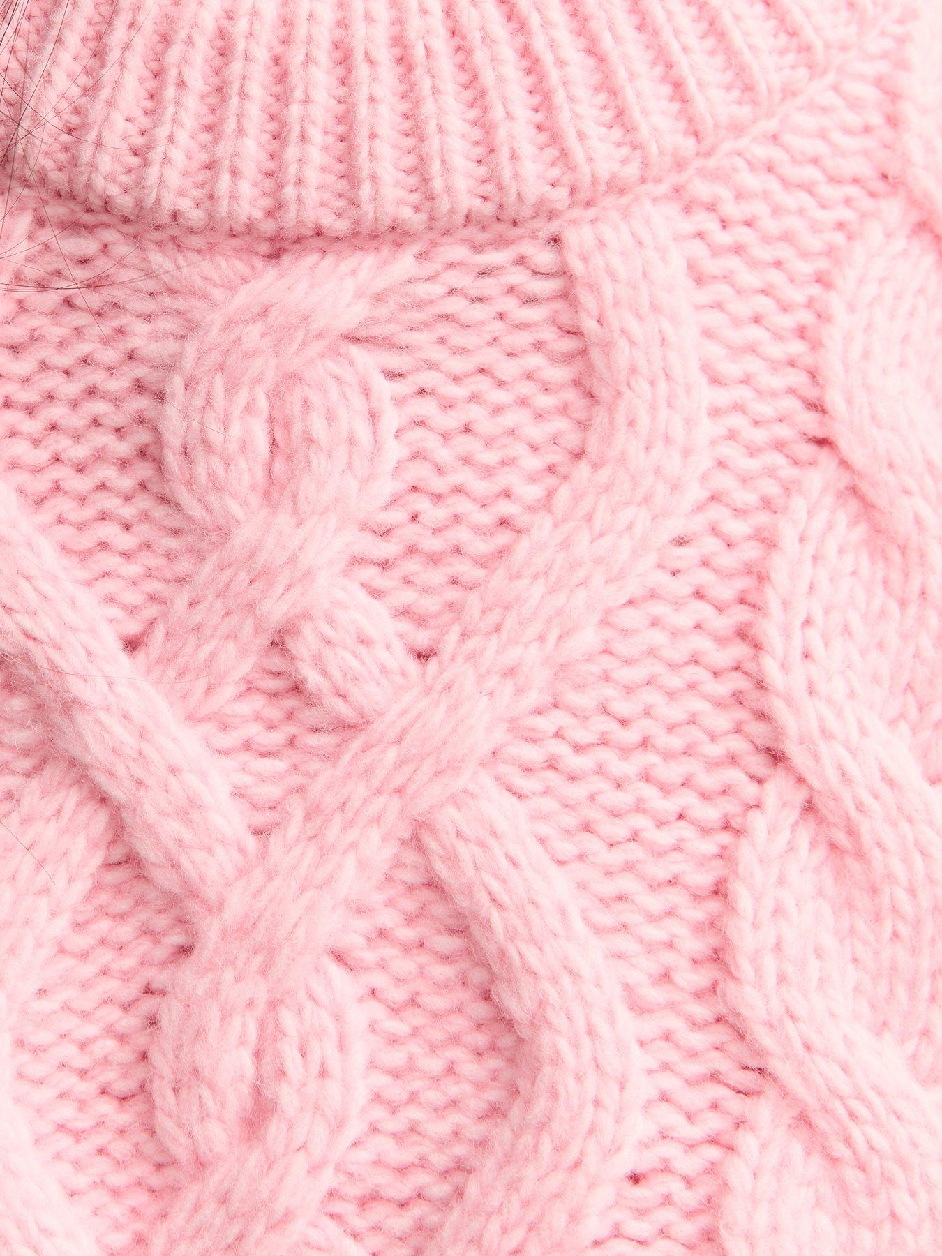 new-look-midweight-cable-knit-jumper-bright-pinkdetail