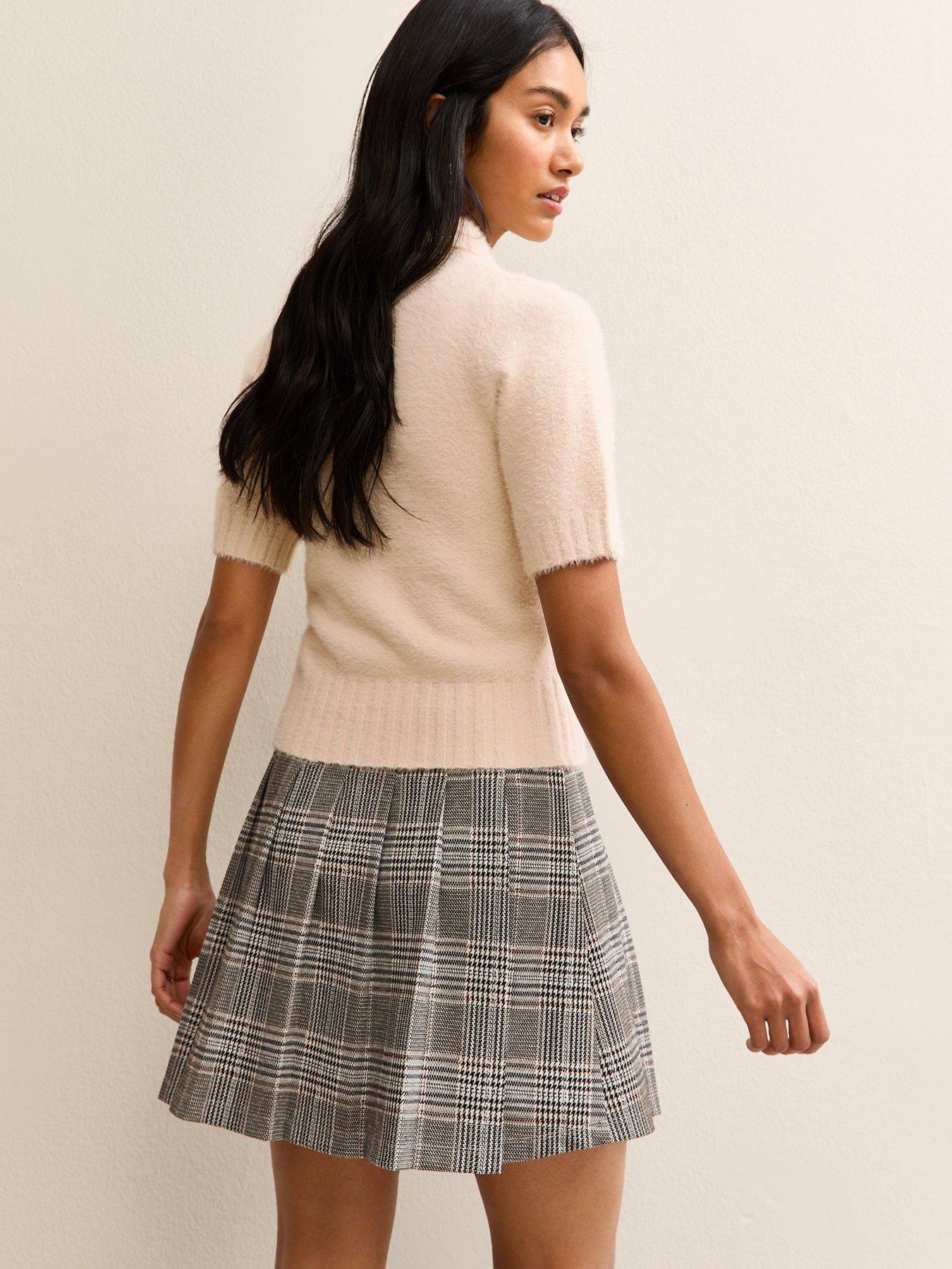 new-look-knitted-short-sleeve-collared-cardigan-whitestillFront