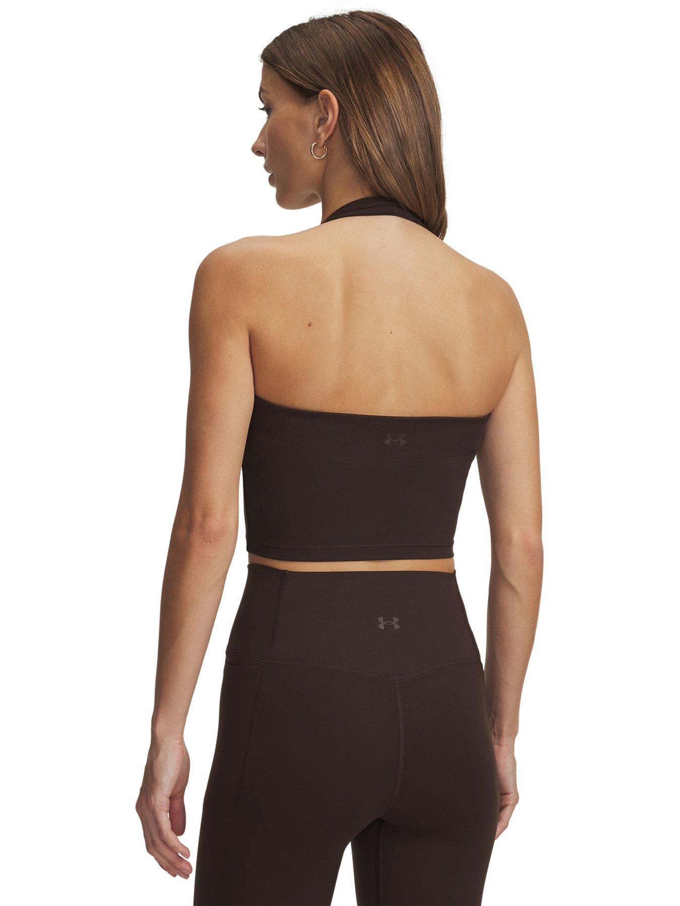 Image 2 of 3 of UNDER ARMOUR Womens Training Meridian Tank - Brown