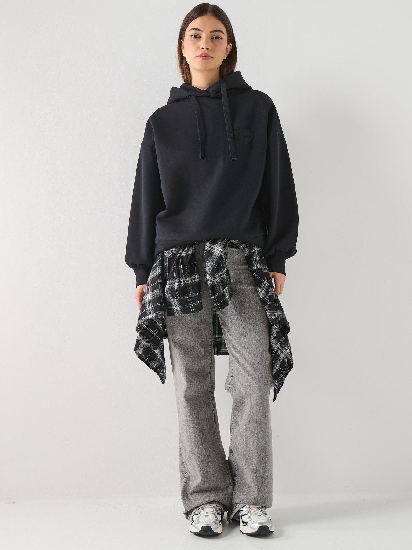 Image 3 of 6 of AllSaints Lover Eli Hoody - Black