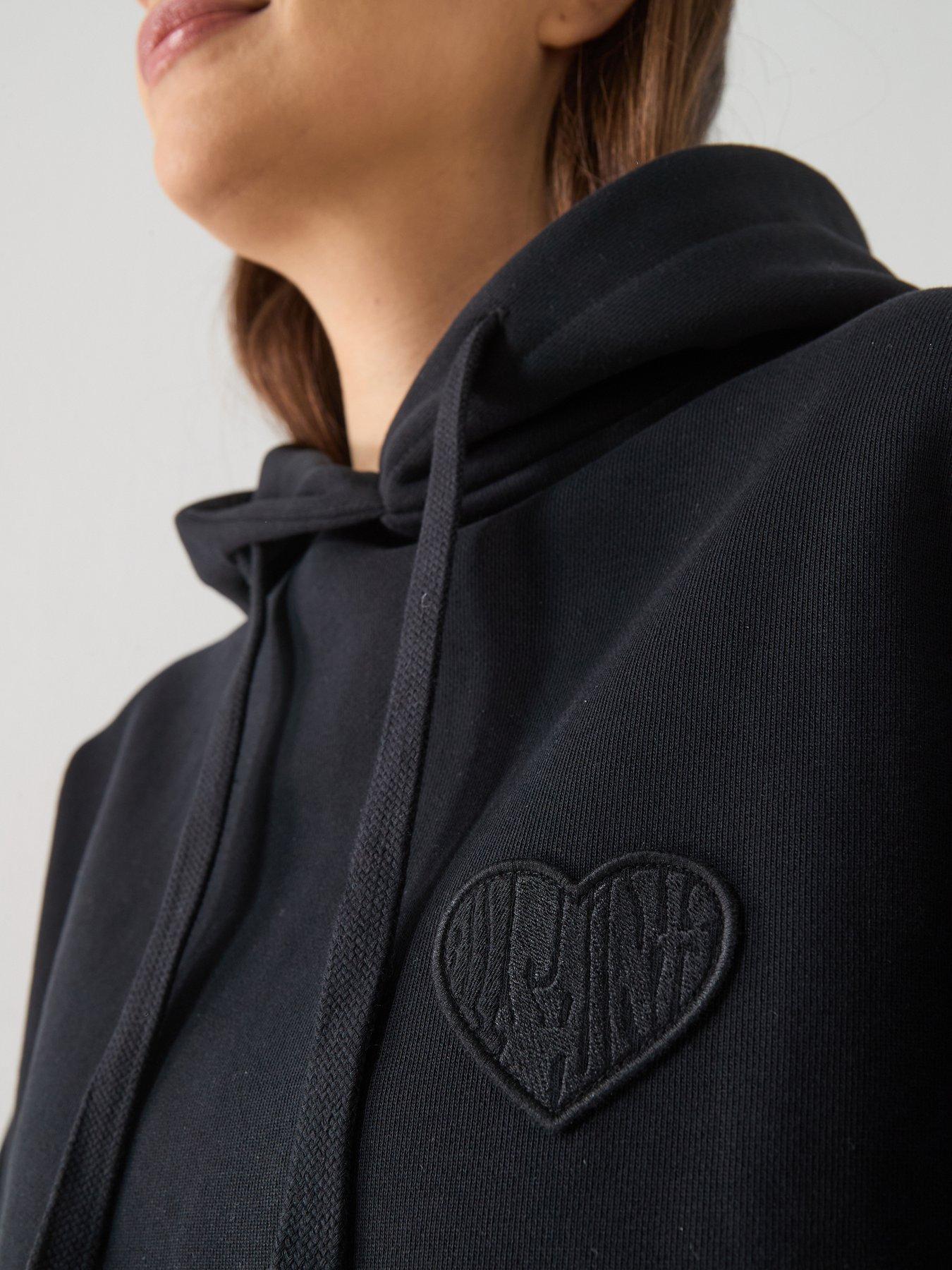 Image 4 of 6 of AllSaints Lover Eli Hoody - Black