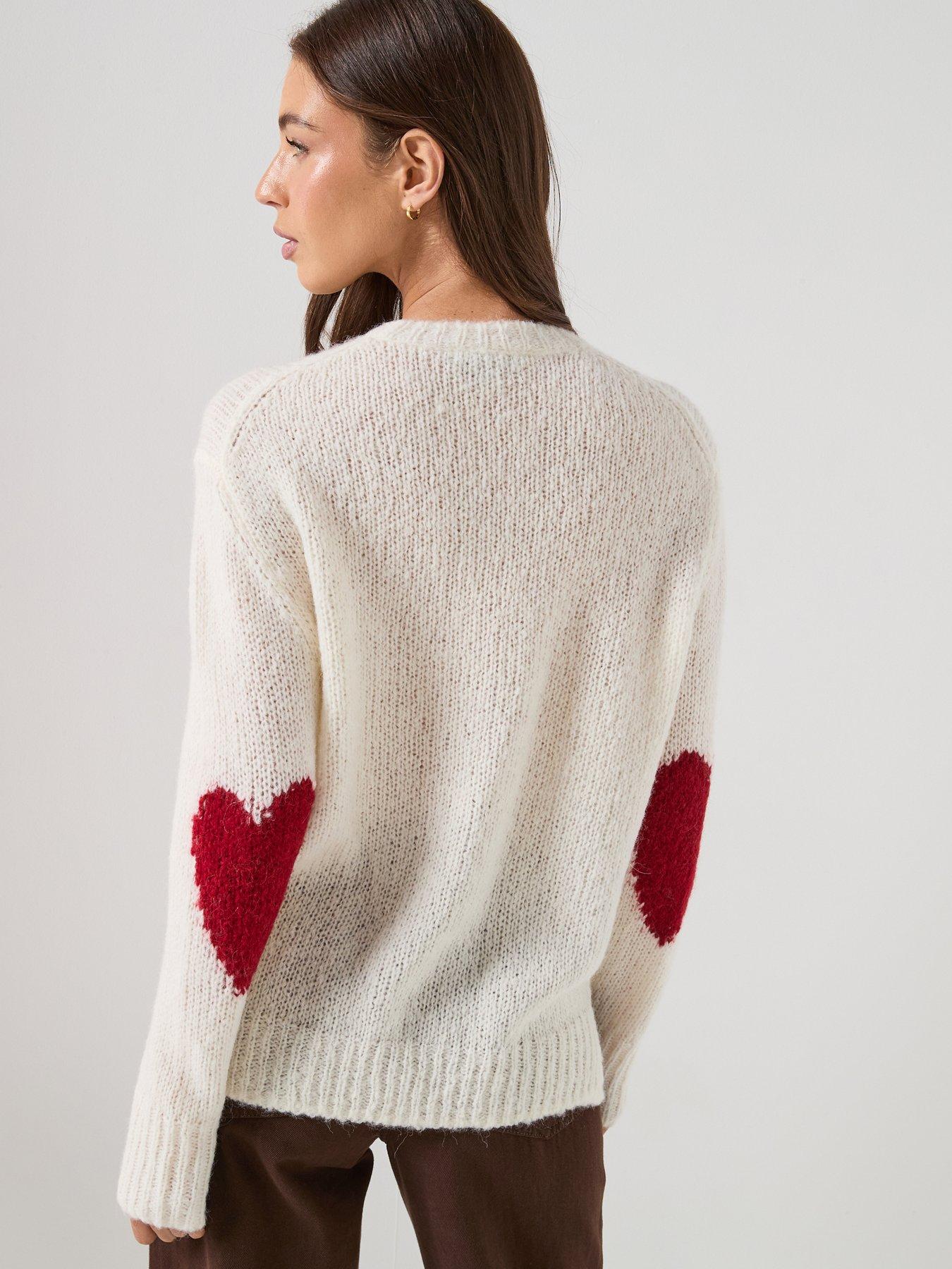 allsaints-luvheart-crew-neck-jumper-ecru-white-redstillFront