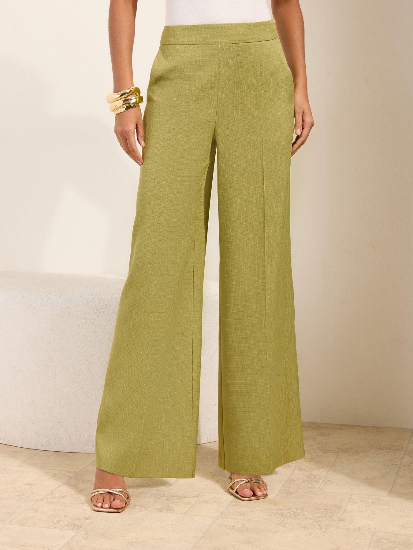 Friends Like These Cross Hatch Trousers - Green
